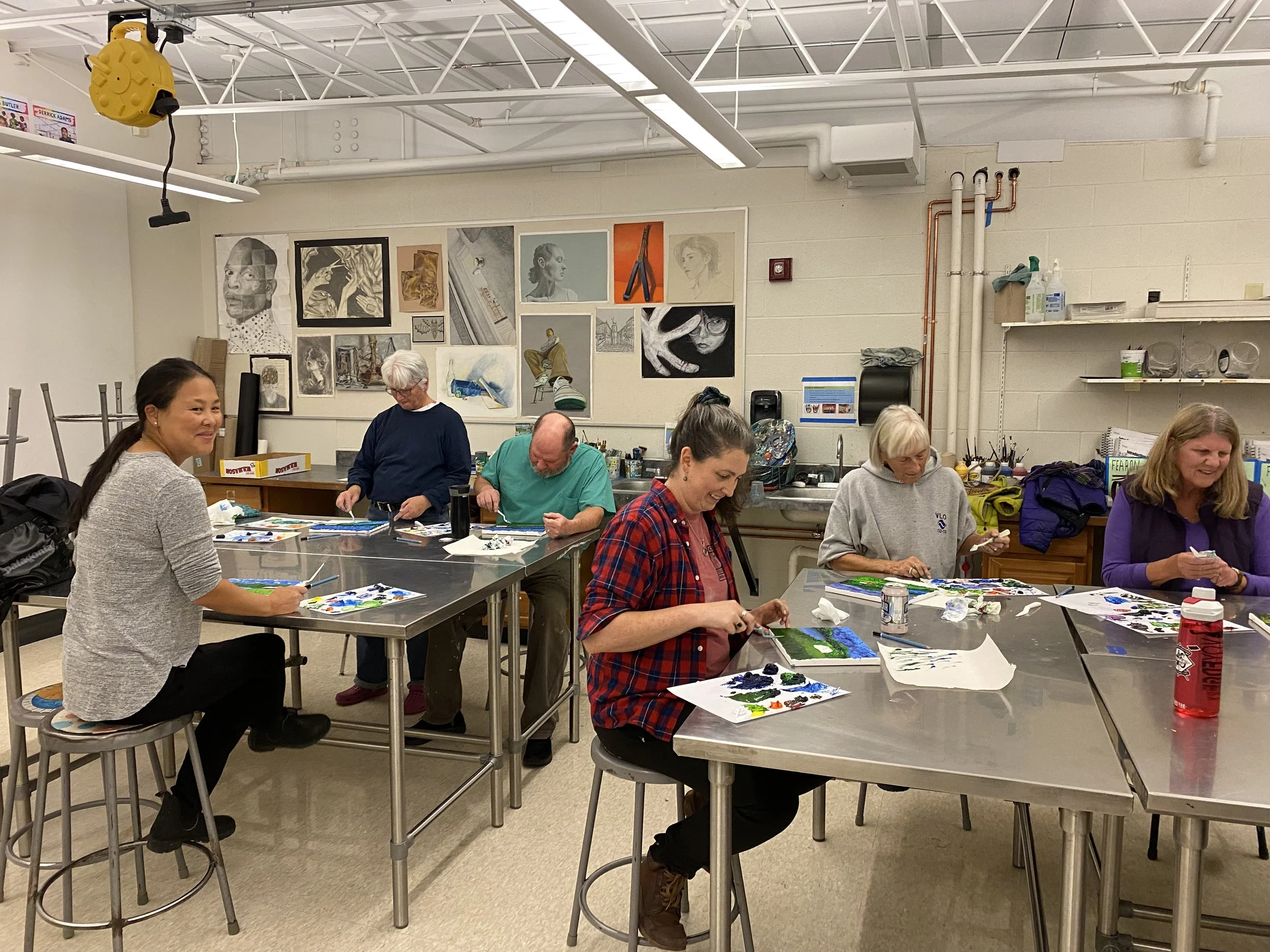 Paint and Sip Art Class Hinesburg VT
