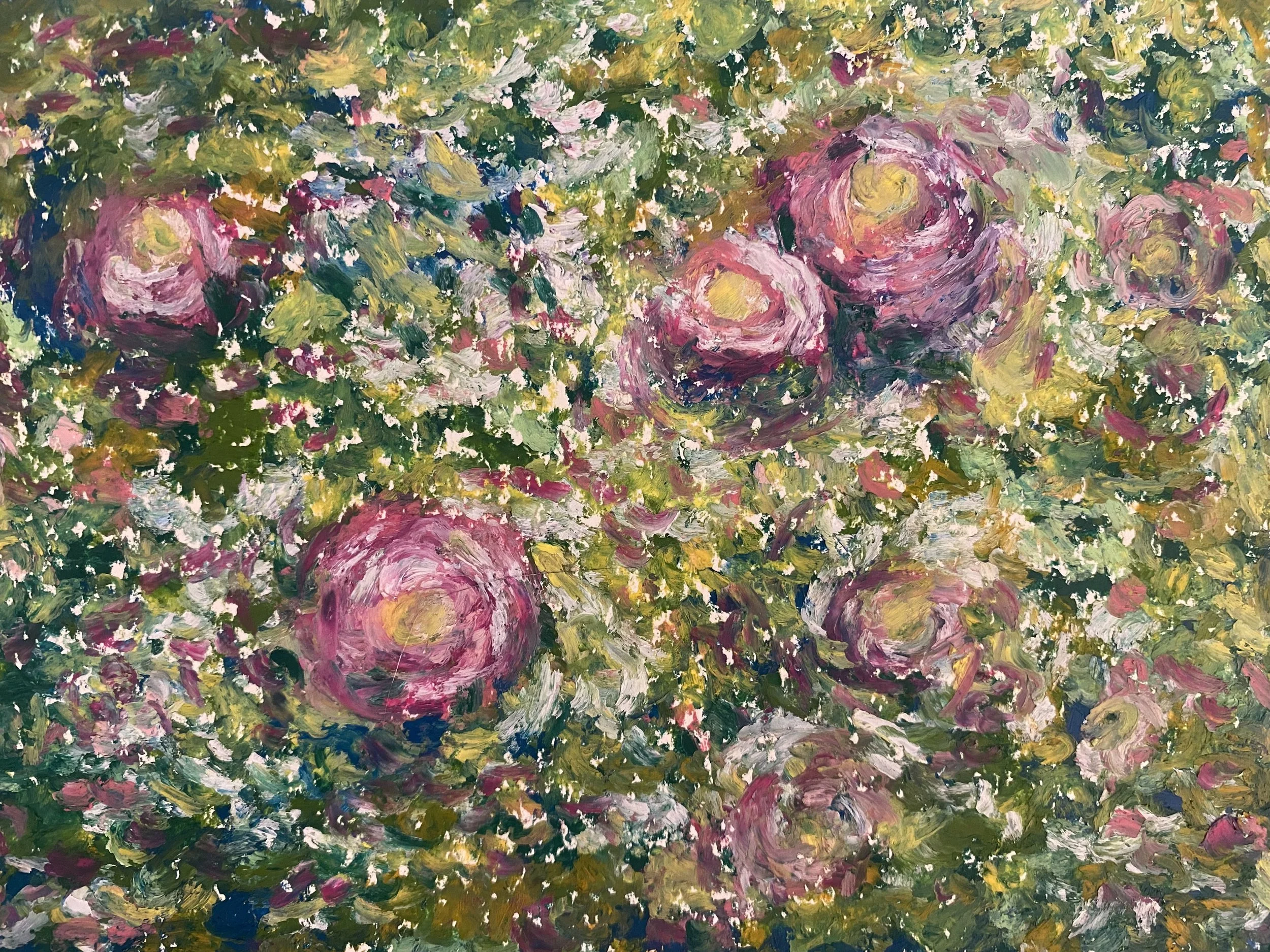 Rose Garden
Oil Pastel on Canvas
Recreations/Commissions: $100-$200