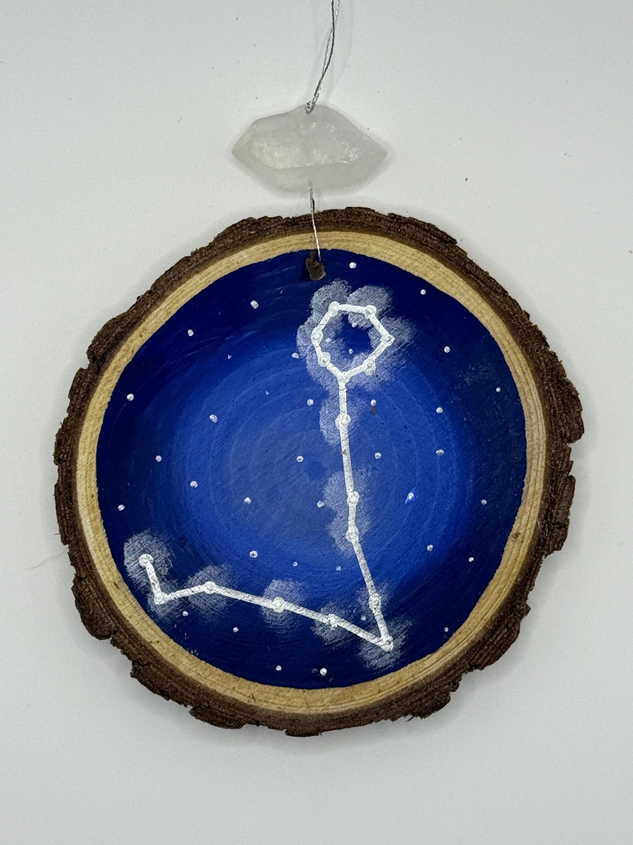 PISCES CONSTELLATION / Acrylic Wood Ornament / 3x3" / Commissions+Recreations: $15