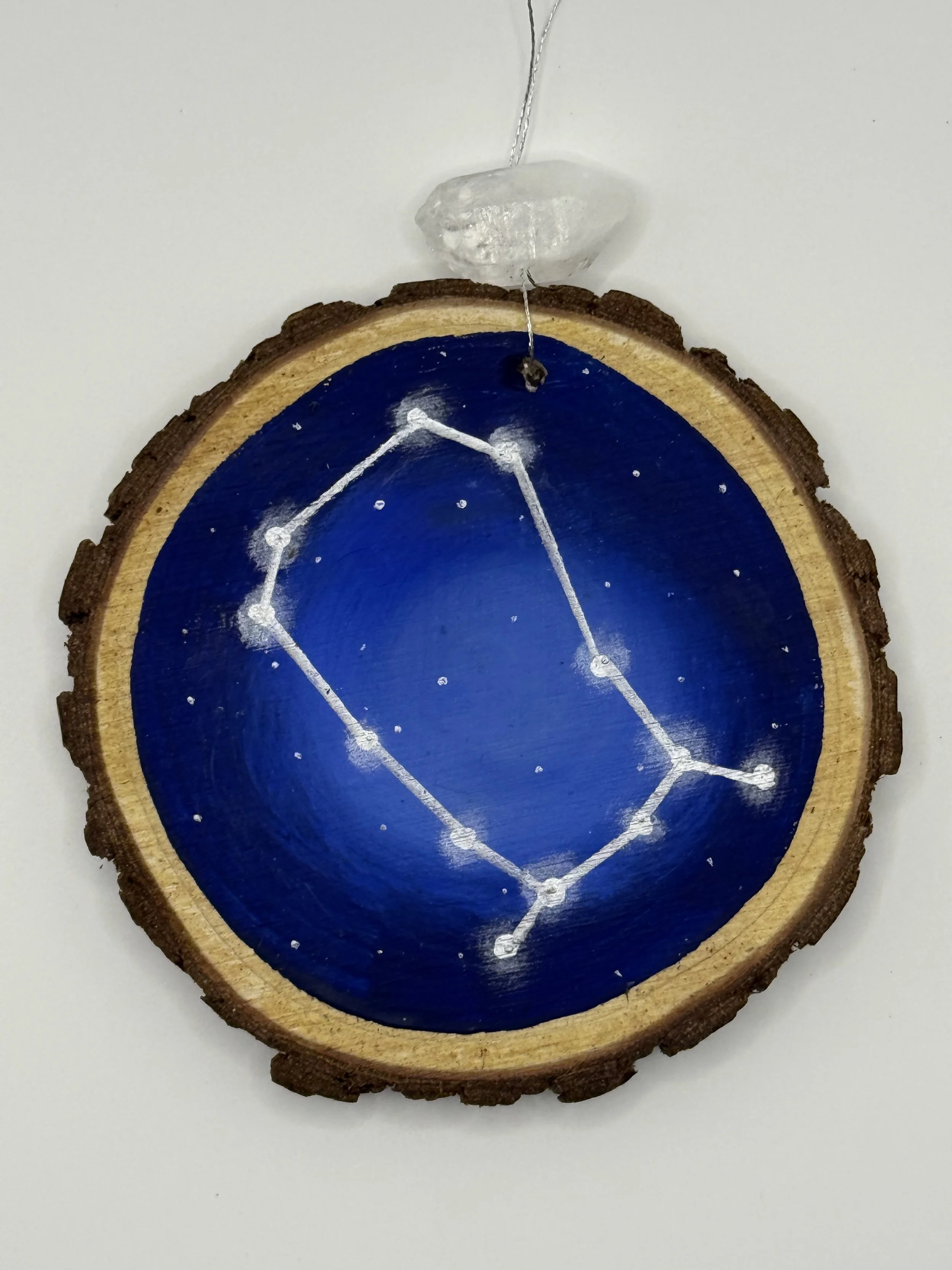 GEMINI CONSTELLATION / Acrylic Wood Ornament / 3x3" / Commissions+Recreations: $15