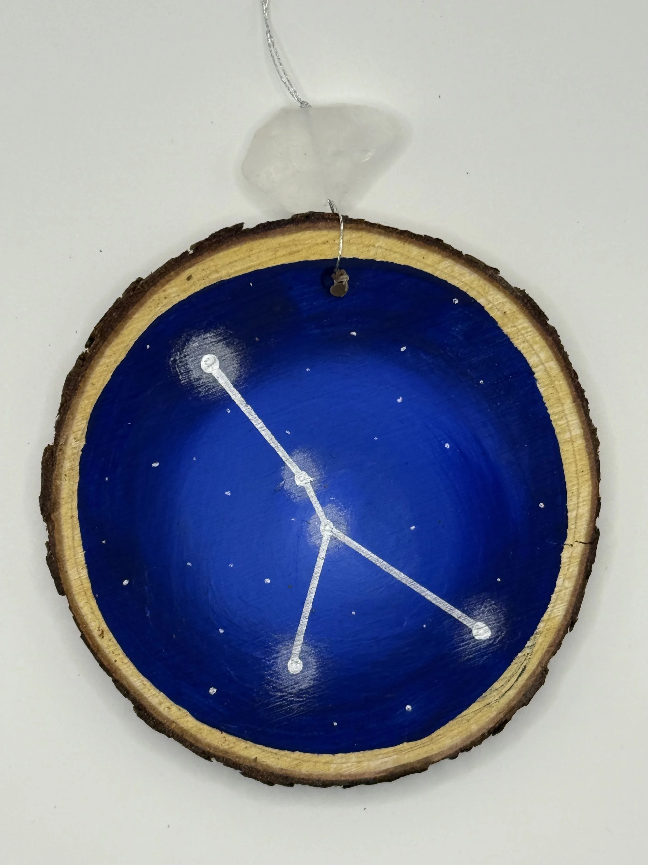CANCER CONSTELLATION / Acrylic Wood Ornament / 3x3" / Commissions+Recreations: $15