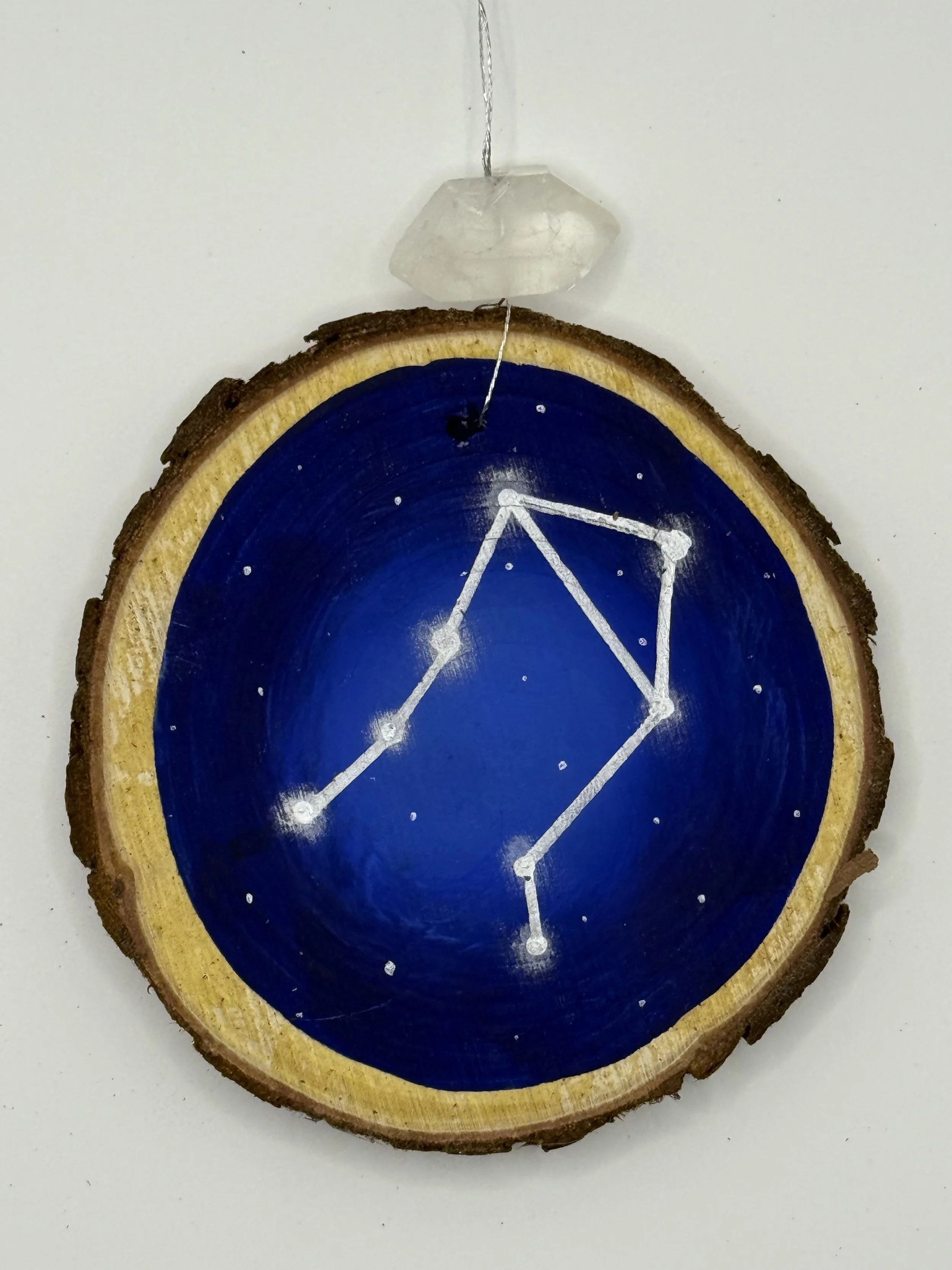 LIBRA CONSTELLATION / Acrylic Wood Ornament / 3x3" / Commissions+Recreations: $15