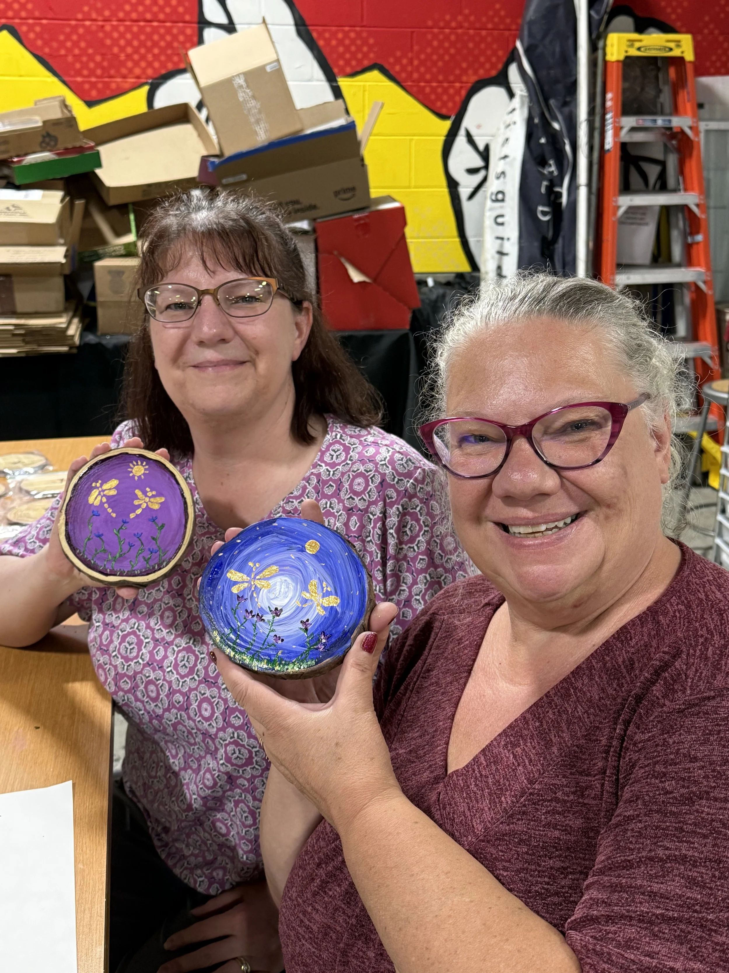 Paint and Sip Art Class Milton VT