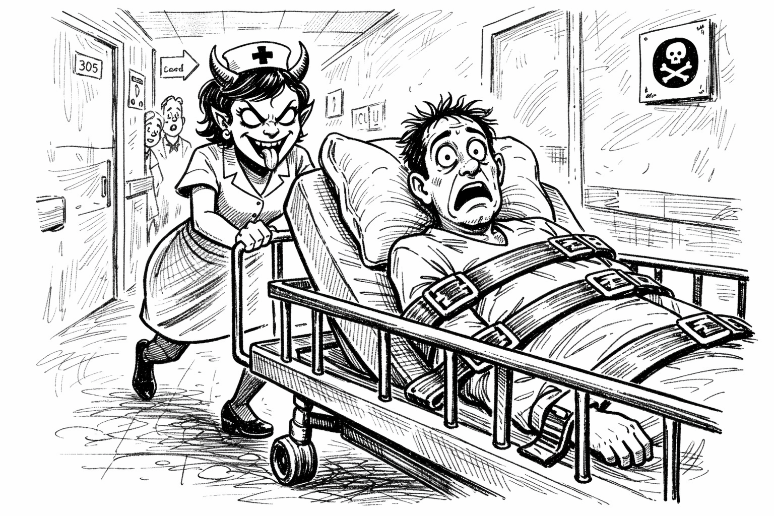 Der Dämon im Krankenhaus