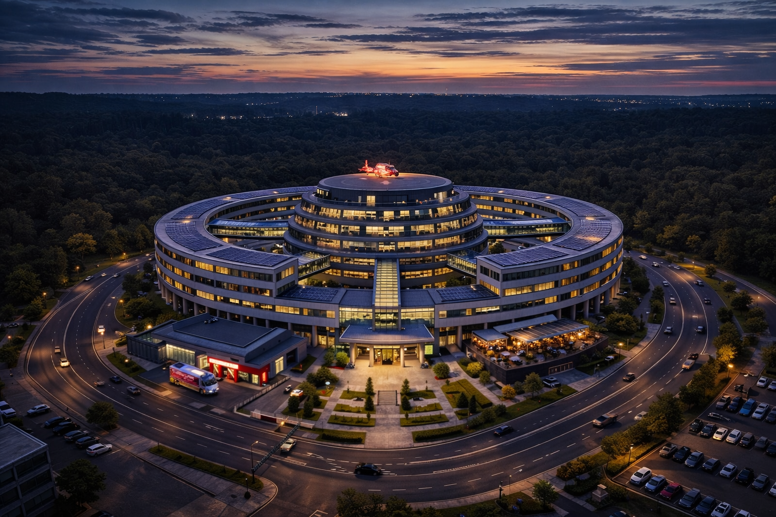 Concept Art: Klinikum 2040