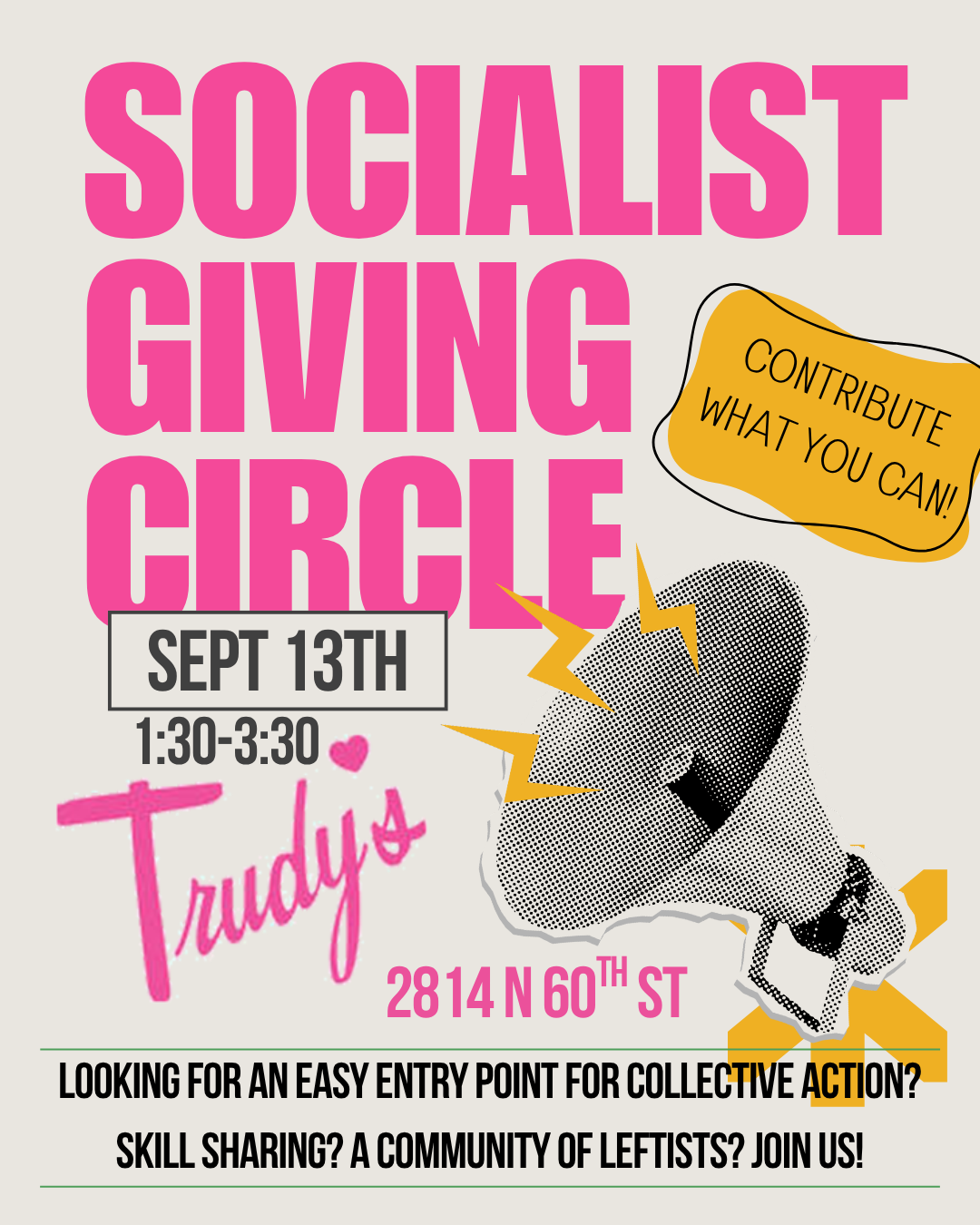 Socialist Giving Circle
