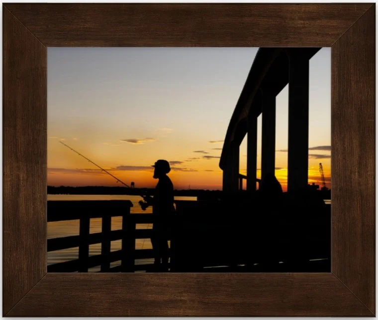 Sunset Silhouette 8x10 framed.jpg