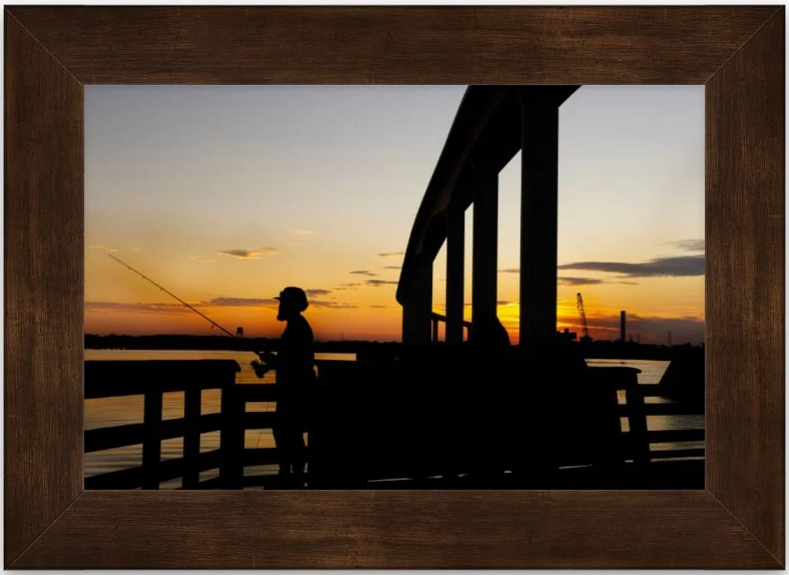 Sunset Silhouette 8x12 framed.jpg