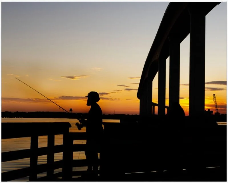 Sunset Silhouette, Fine art print
