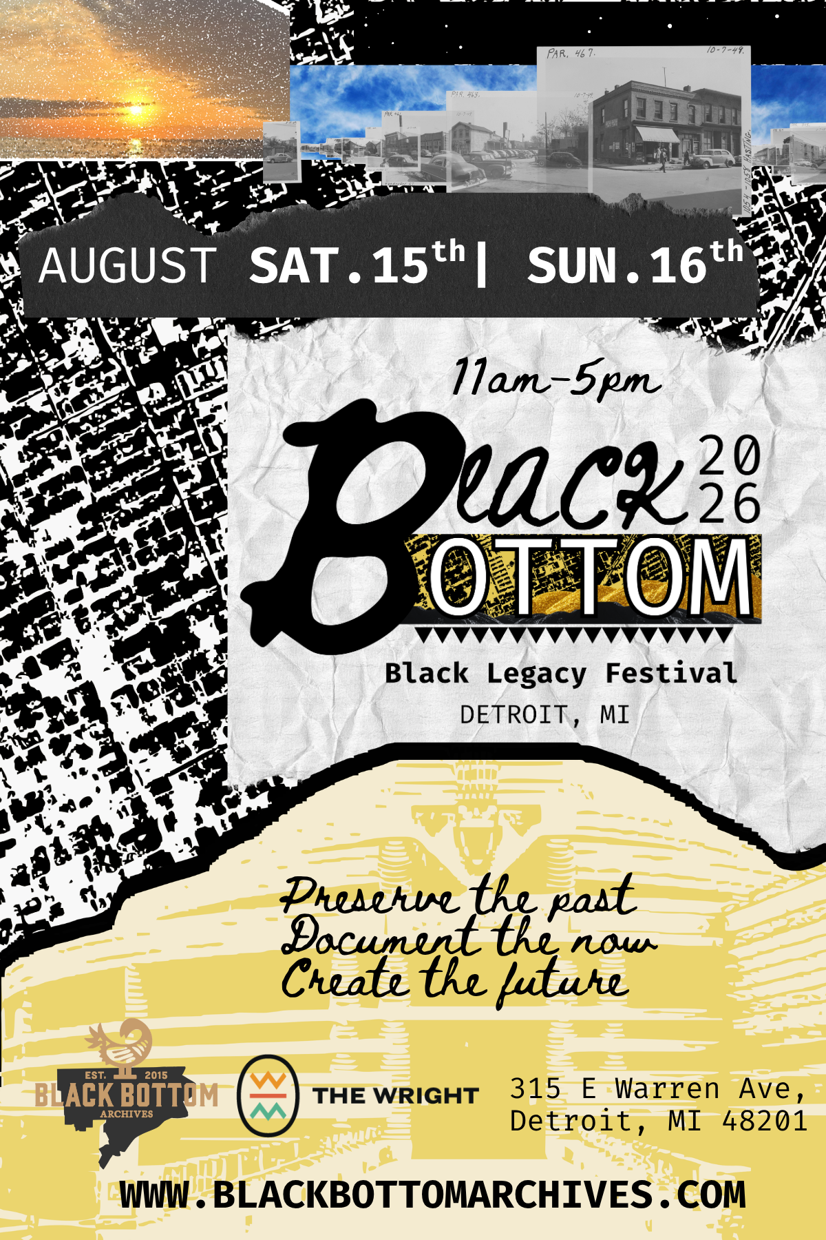 Memory Matter - Black Bottom Legacy Festival&nbsp;Sunday, 