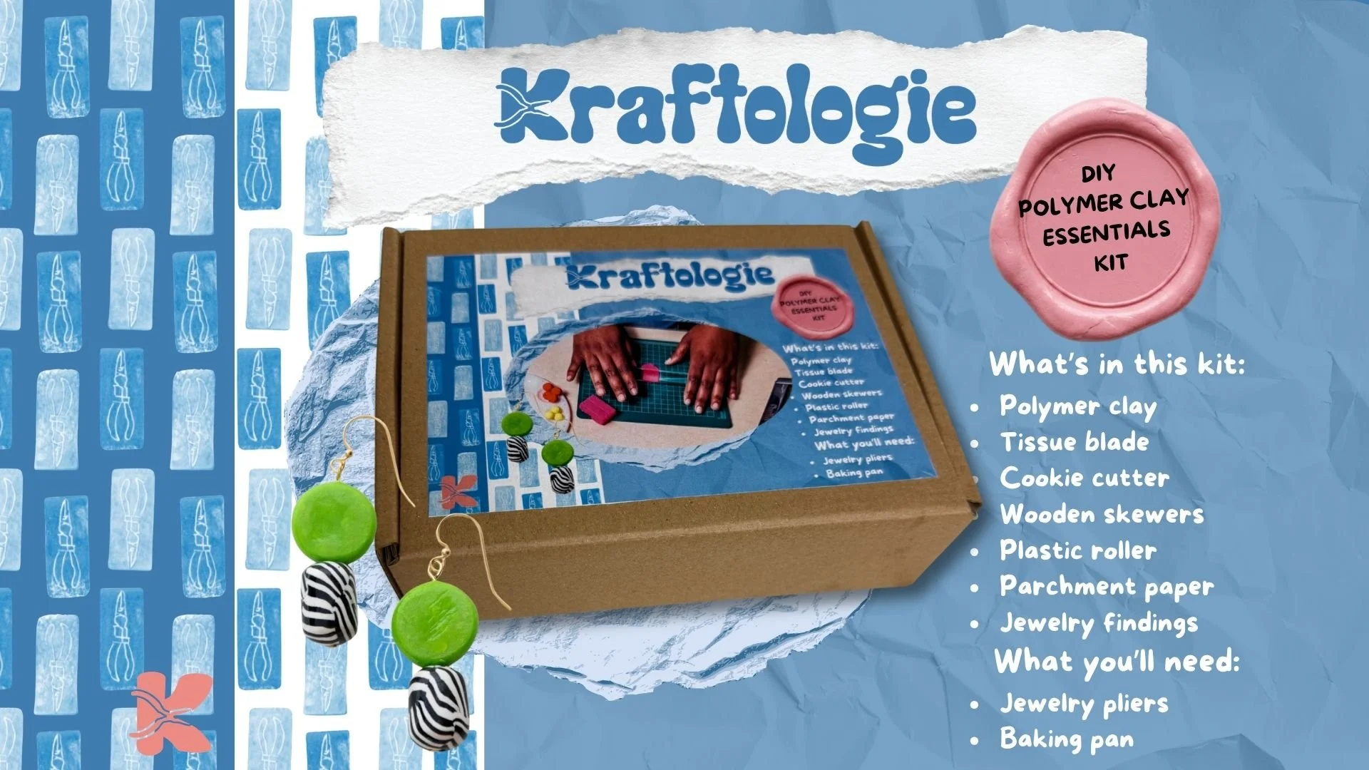 Clay Essentials Jewelry Kit