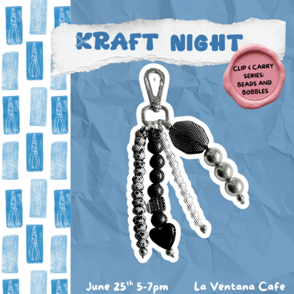 Clip & Carry: Beads & Bobbles Bag Bar | June 25