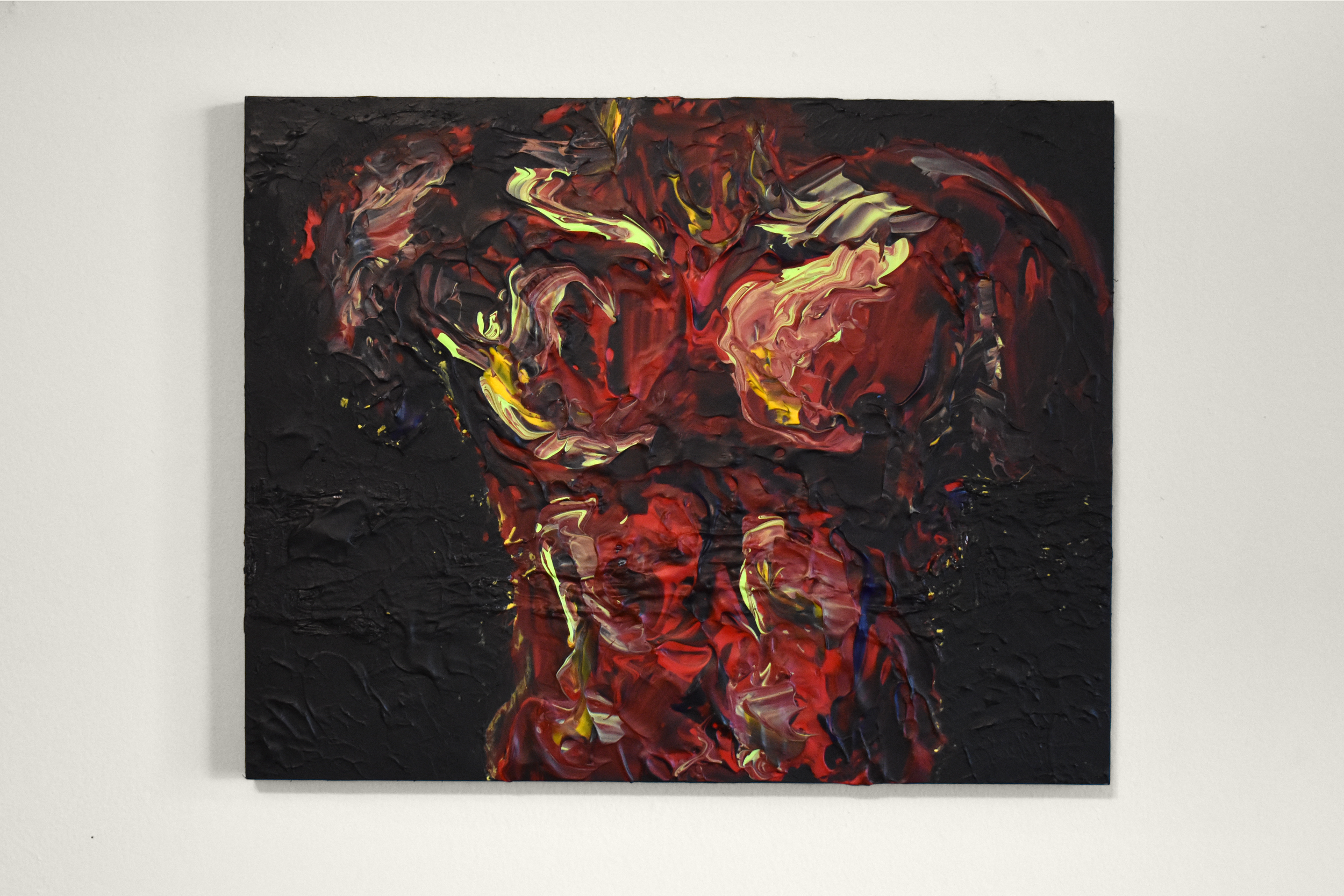 "Persona 2" – Acrylic painting on gesso board – 14in x 11in – $450