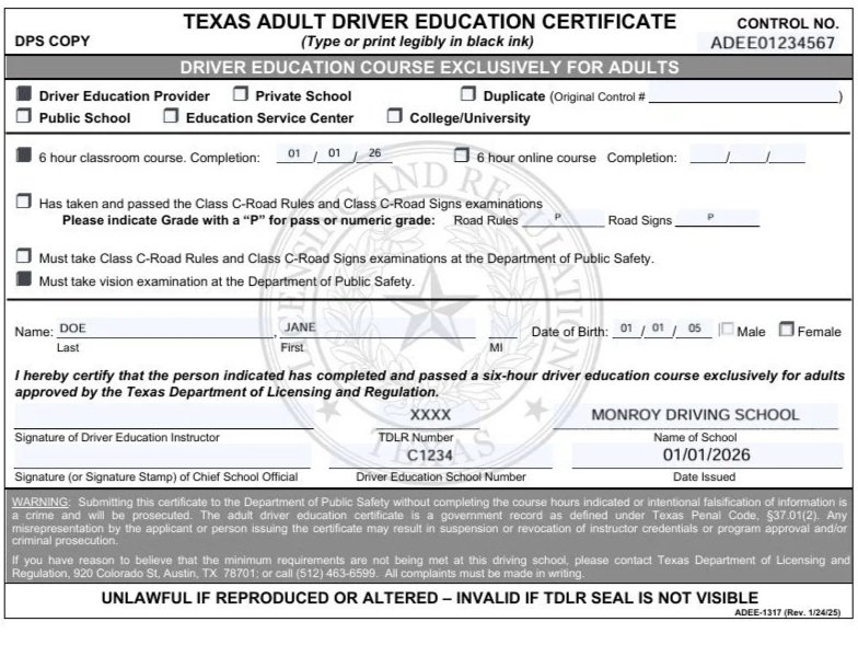 Top-Rated Teen & Adult Drivers Ed
