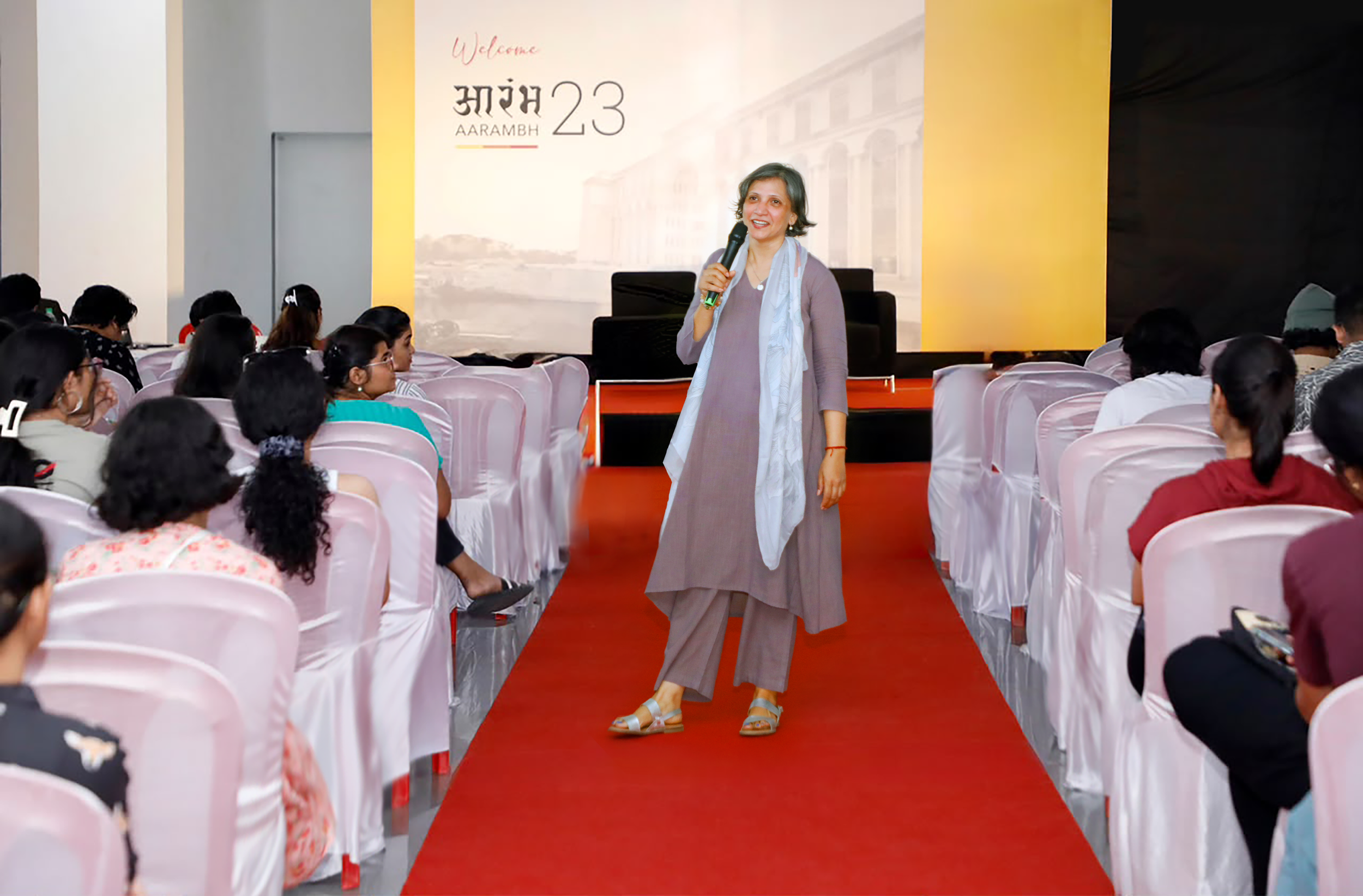 Guest at Orientation, Avantika University