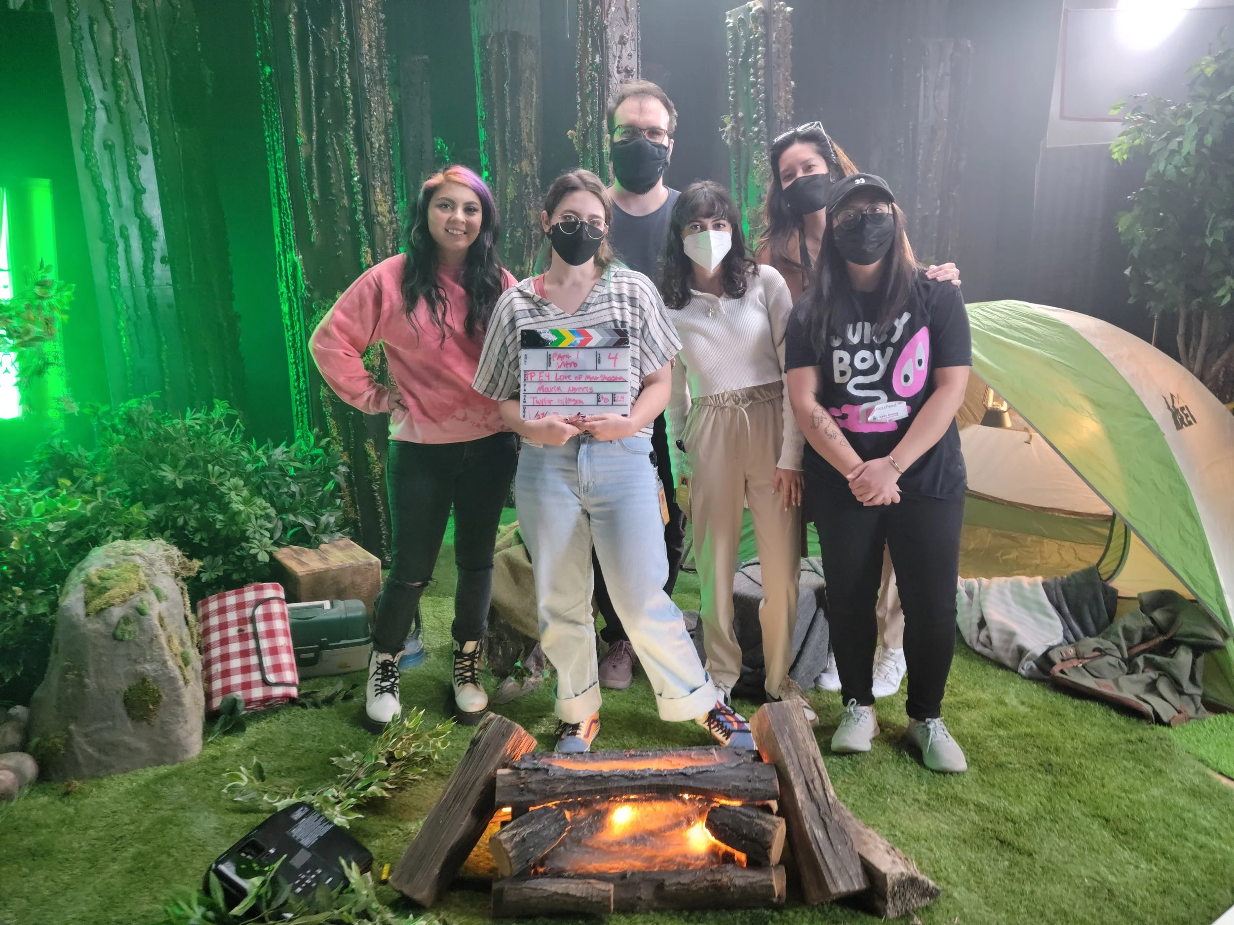 Forest Phenomenon - YouTube Series
This was a studio set build for a web series created for Buzzfeed Unsolved Network. Shot in-studio at Buzzfeed LA