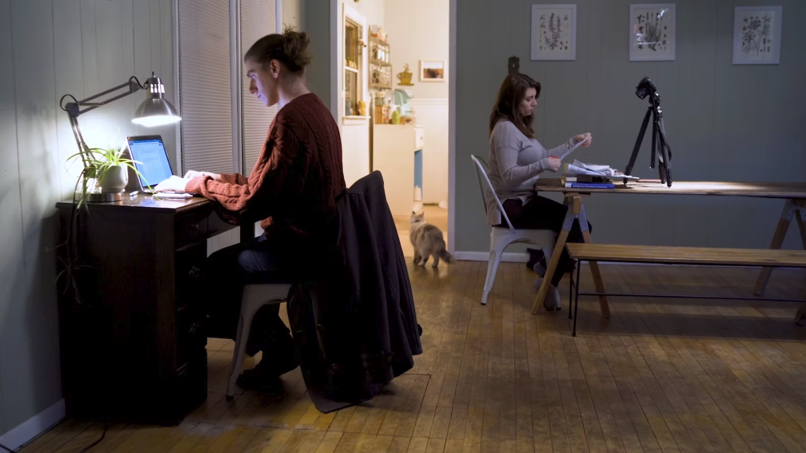 Windmill City - Short
Living Room - shot on location in Solvay NY