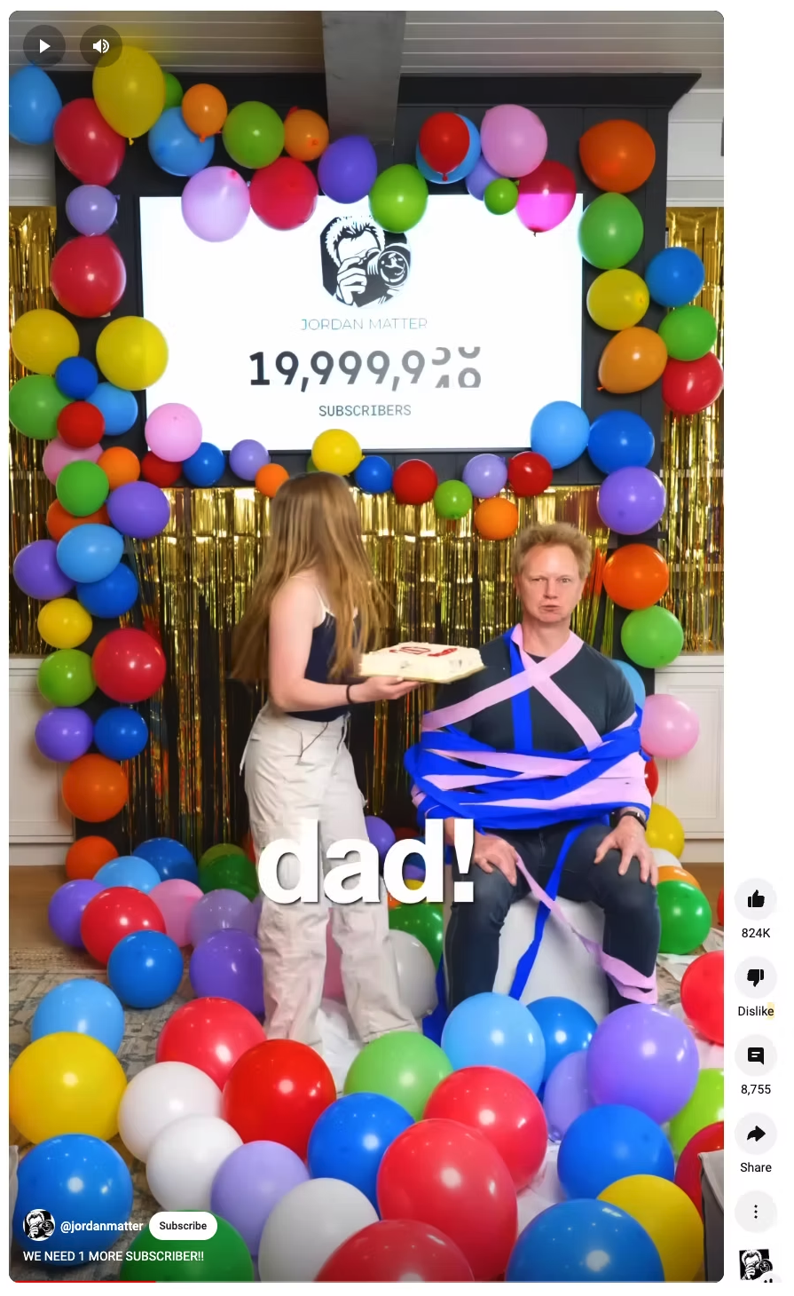 WE NEED 1 MORE SUBSCRIBER!!
Jordan Matter Social Video
Set Dressing
Shot on location in Los Angeles