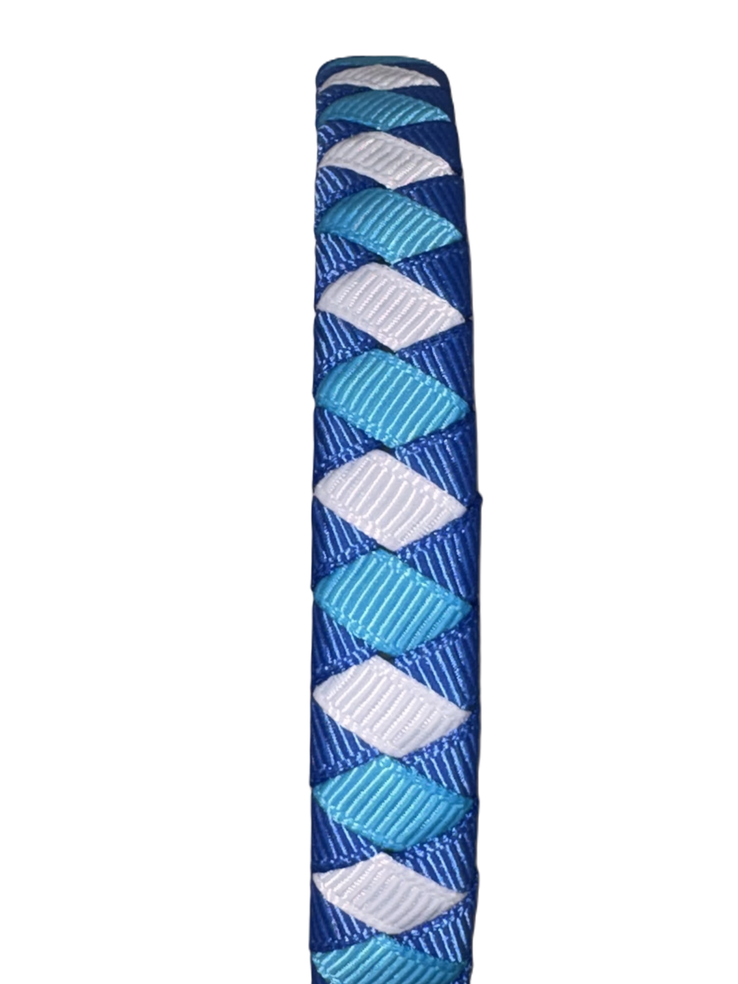 Blue Braided Headband