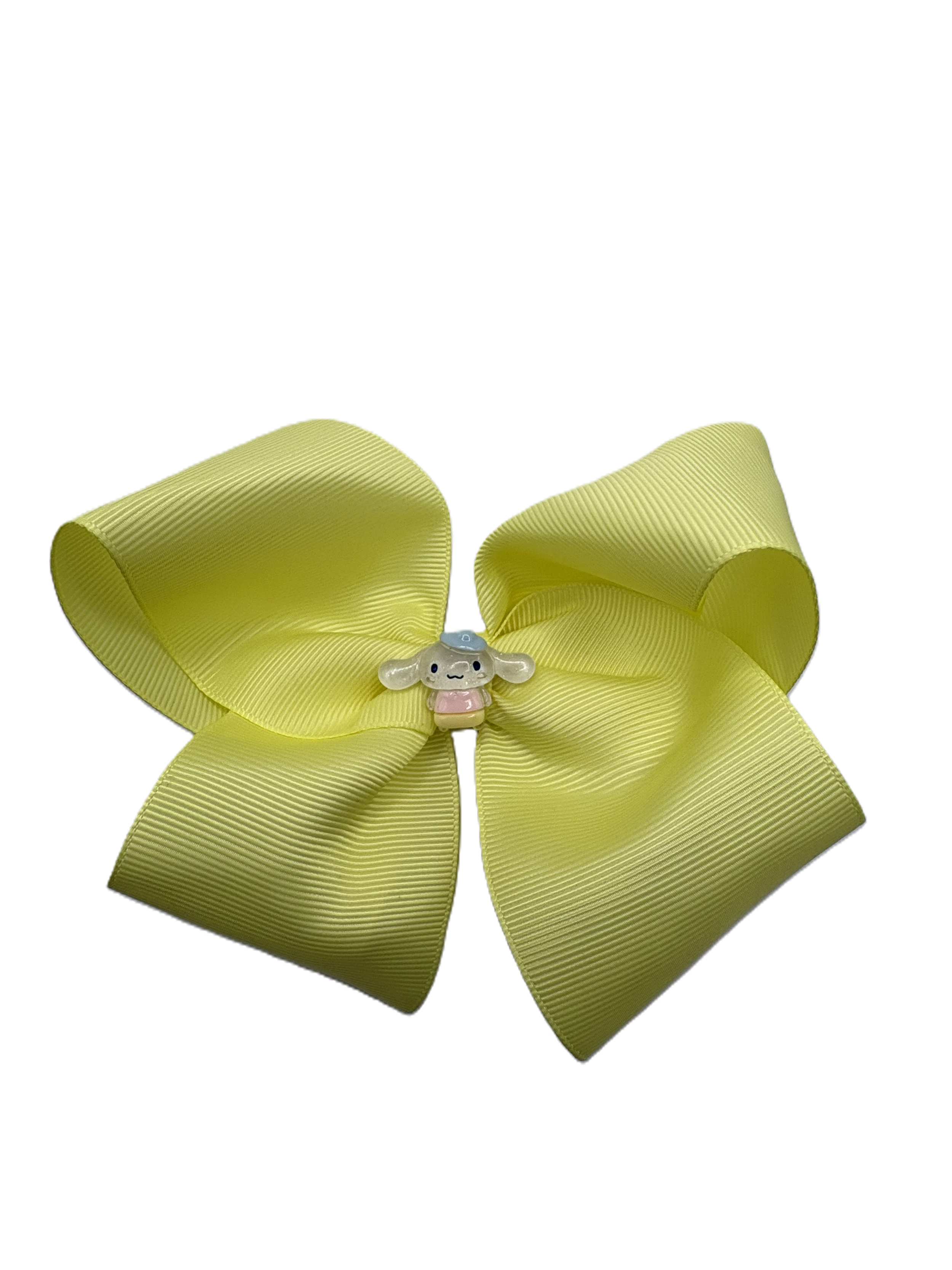 Pastel Yellow Boutique Bow