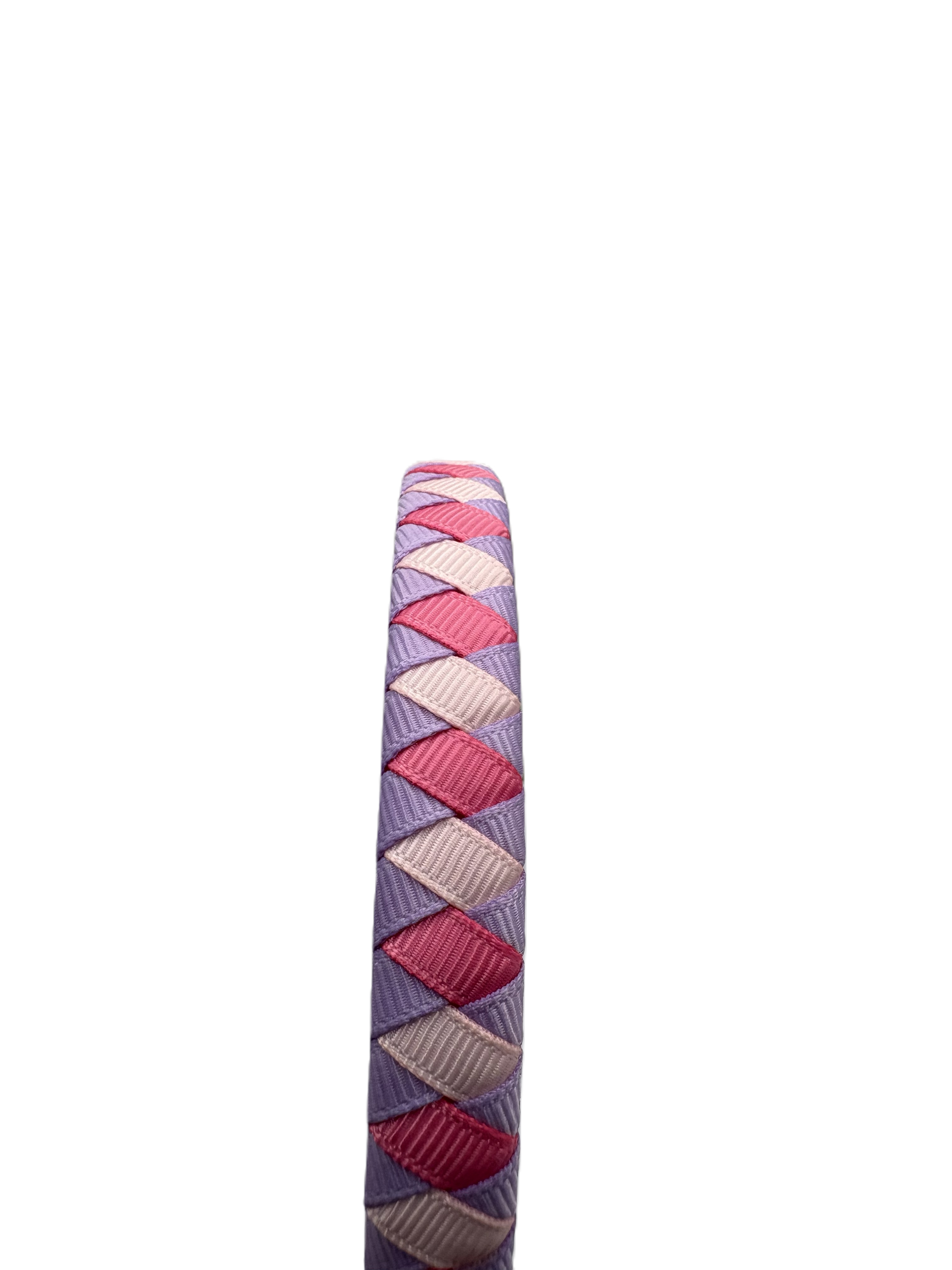 Pink & Purple Woven Headband