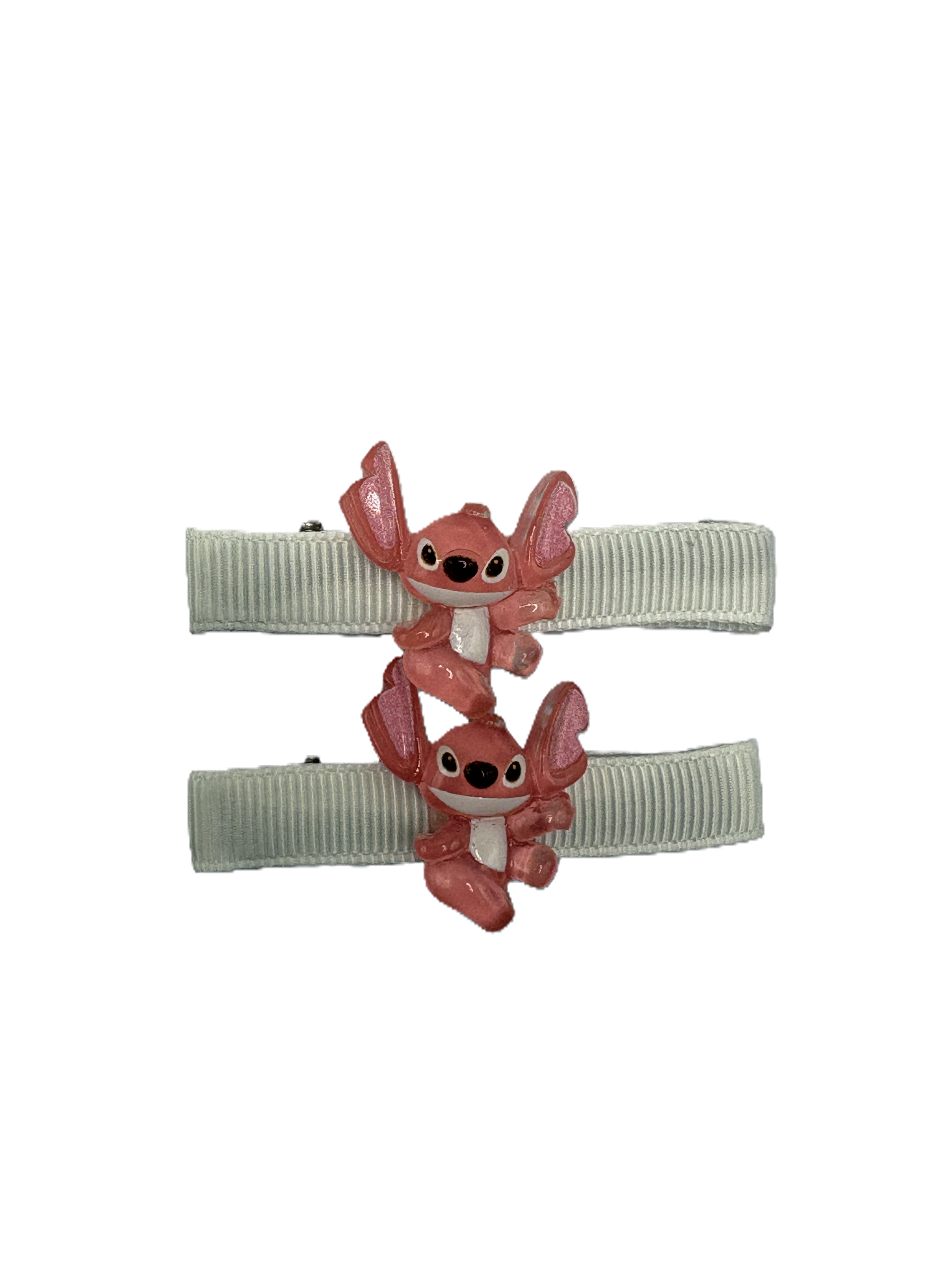 Stitch Me Pink Hair Clip