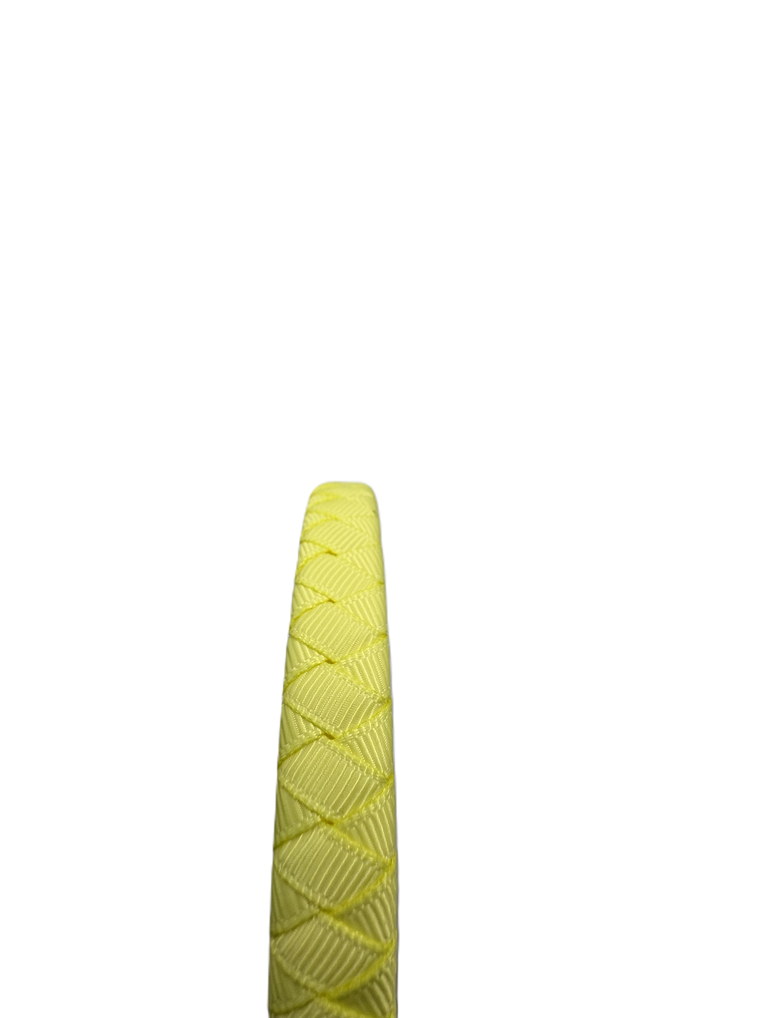 Pastel Yellow Woven Headband
