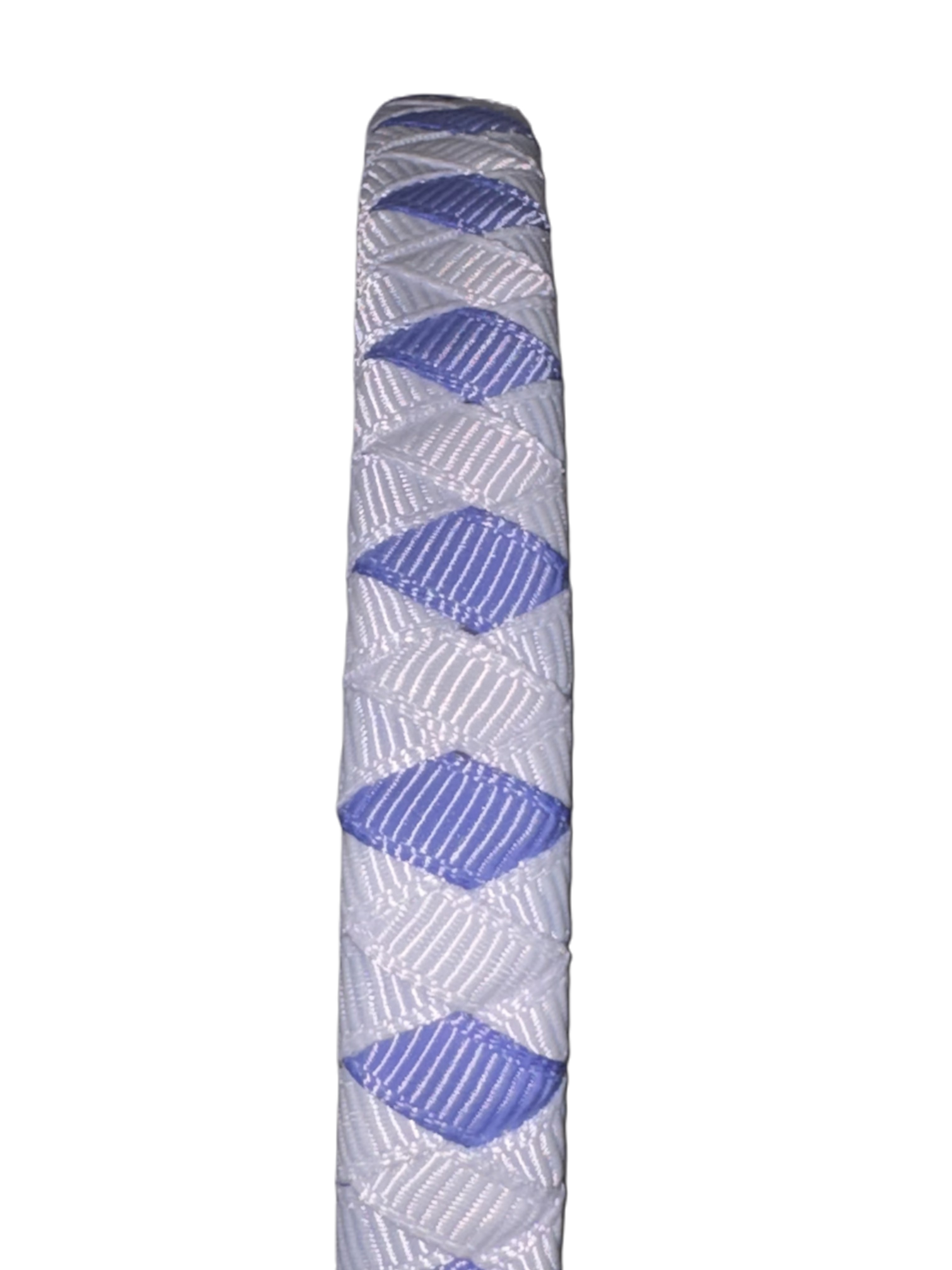 White & Purple Diamond Pattern Upholstery Trim