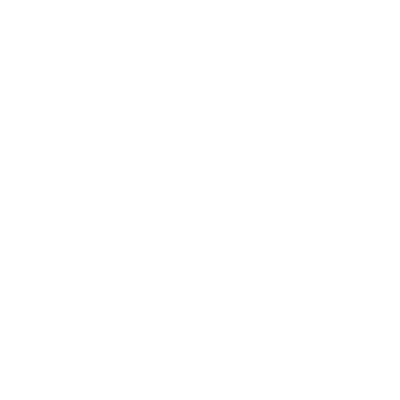 Minimalist line drawing of the sun shining over layered hills or fields.