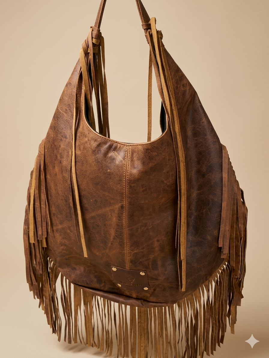 HOBO PIEL LISA CON BARBAS