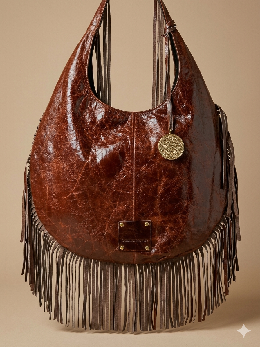 HOBO PIEL LISA CON BARBAS