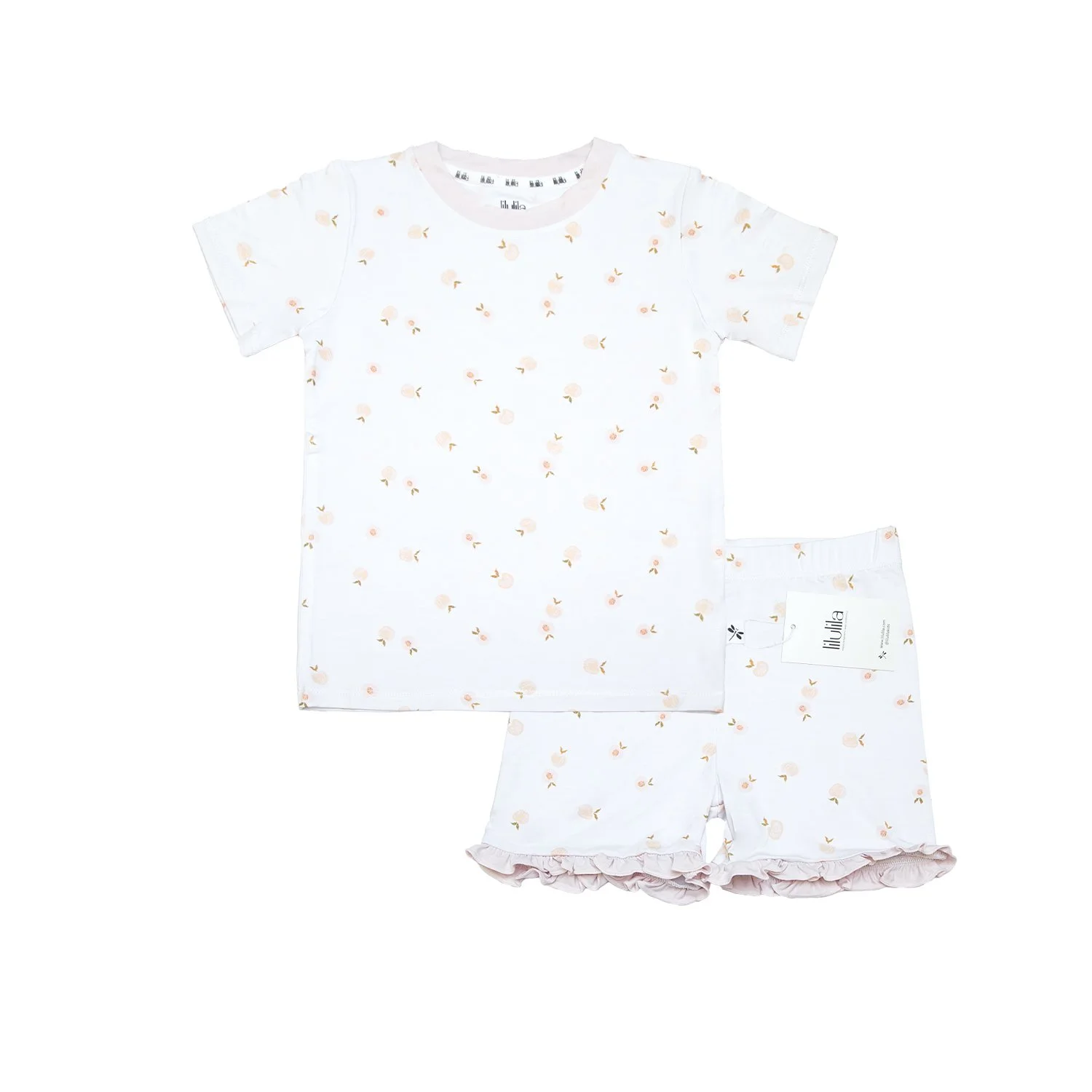 PIJAMA DE BAMBOO DURAZNOS