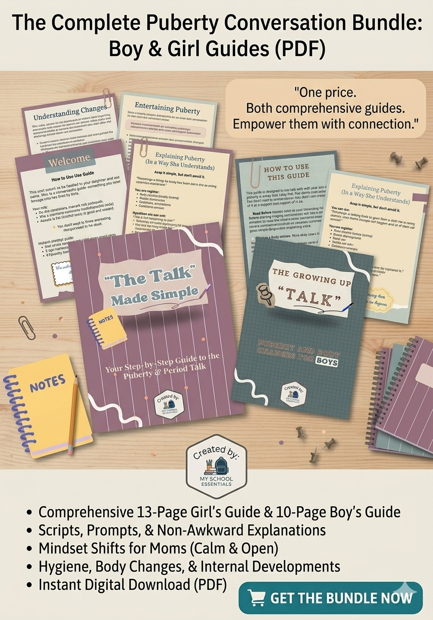 The Puberty Conversation Bundle