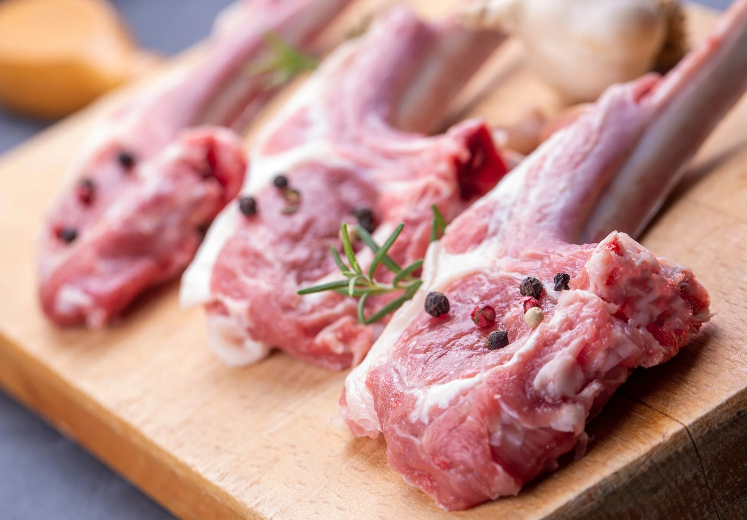 Duck, Lamb, Goat
