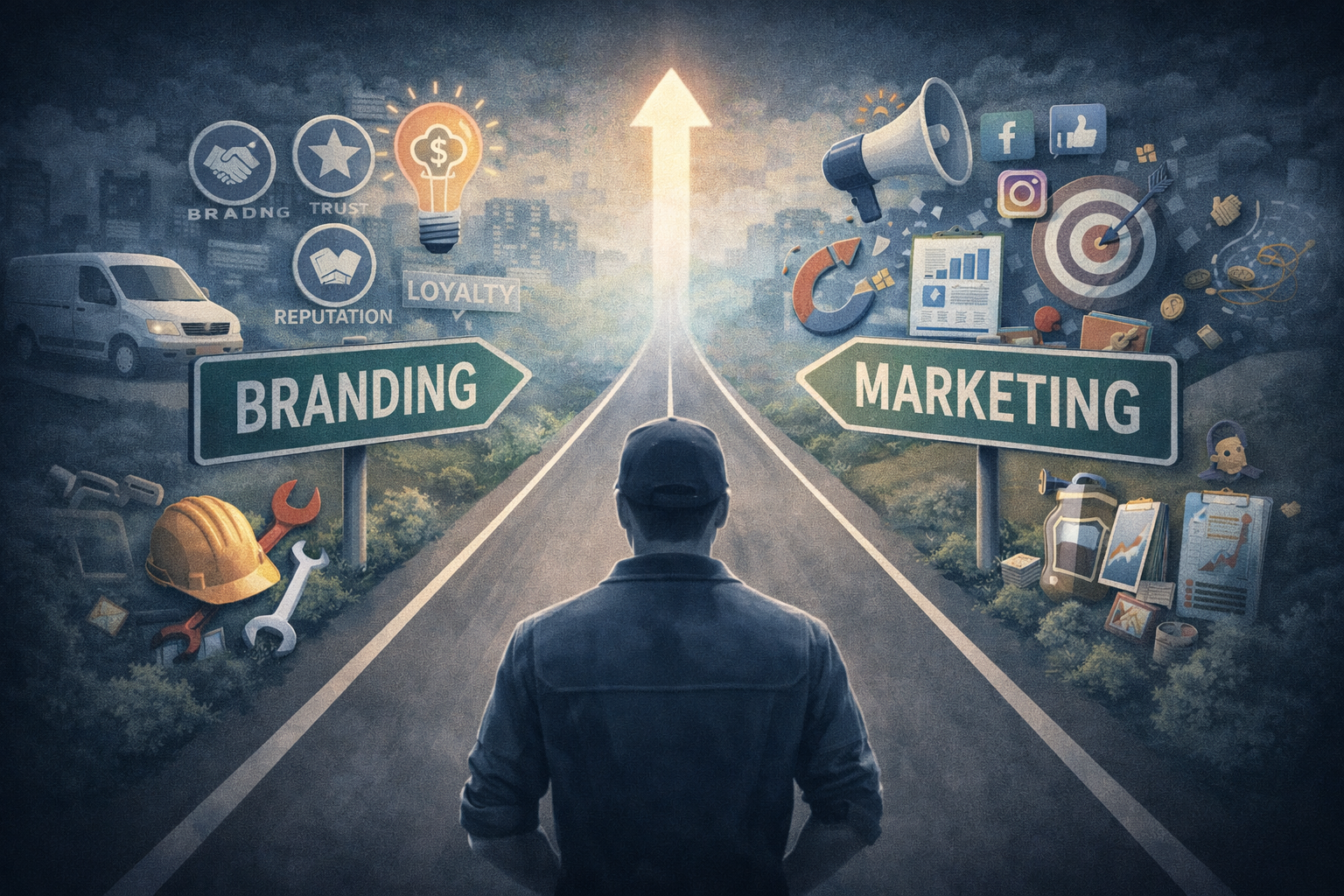 Branding vs Marketing: What Actually Drives Growth for Service Businesses