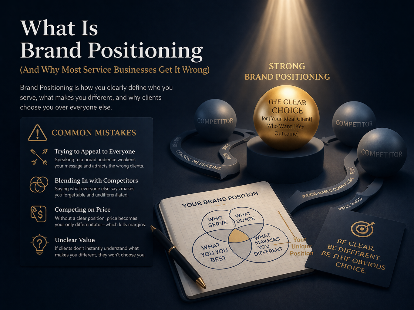 What Is Brand Positioning (And Why Most Service Businesses Get It Wrong)