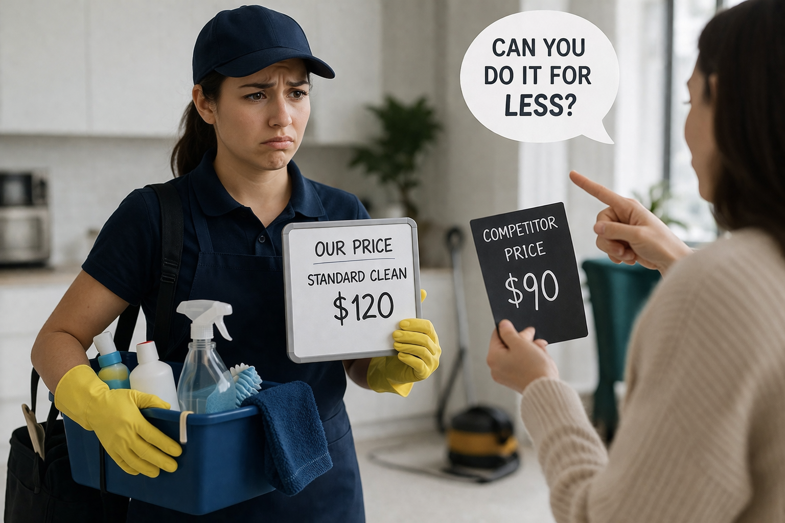When a Cleaning Business Competes on Price, It’s Usually a Positioning Problem