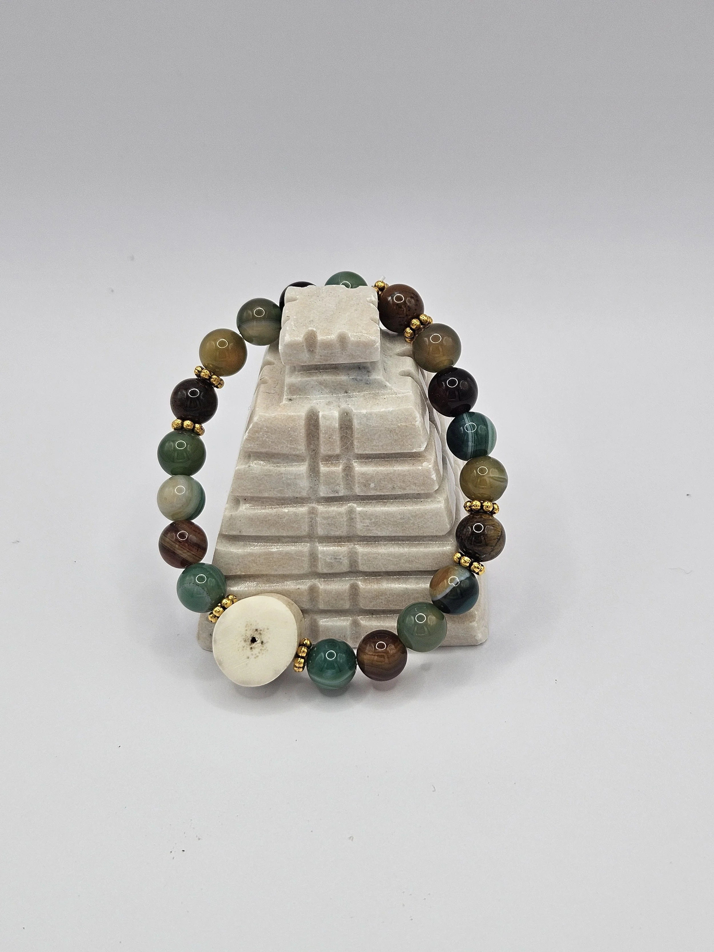 Earth and Antler Bracelet