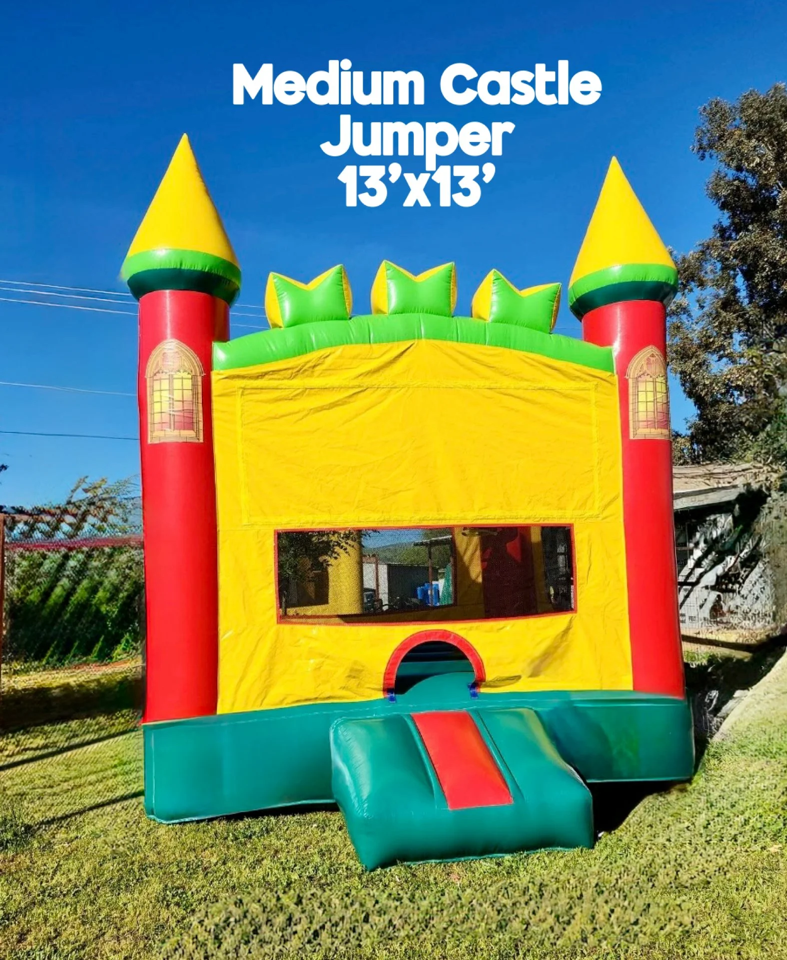 13'x13' Jump House - Medium Castle