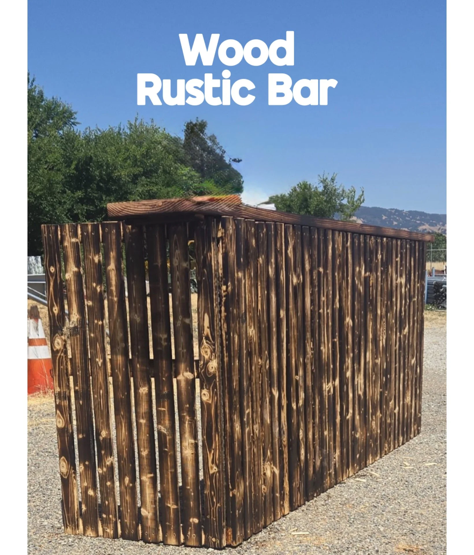 Wood Rustic Bar