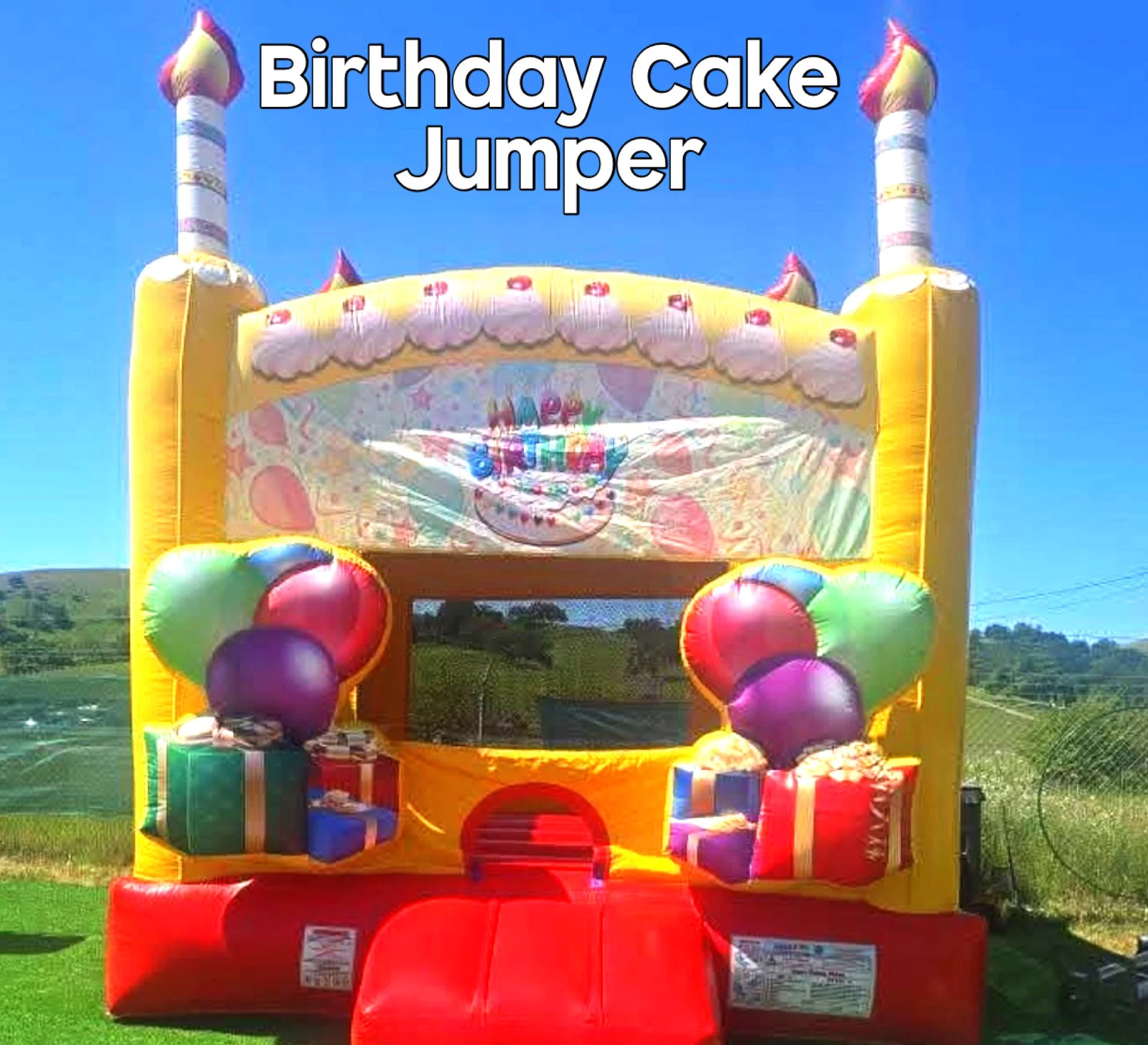 Jump House - Birthday Cake