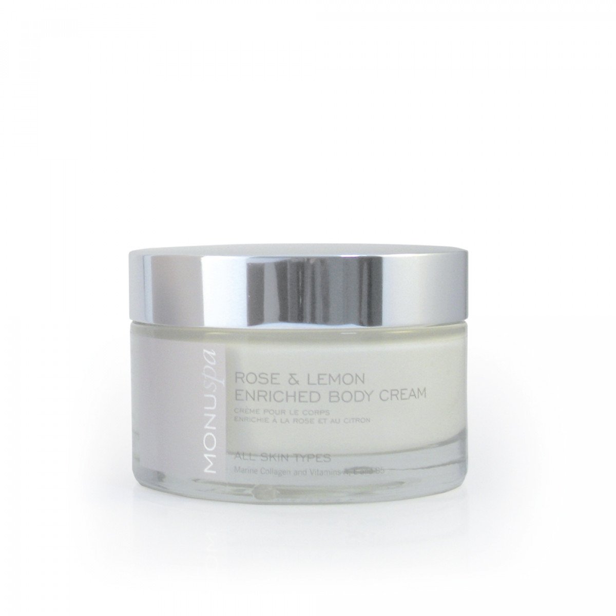 Rose & Lemon Enriched Body Cream 180ml