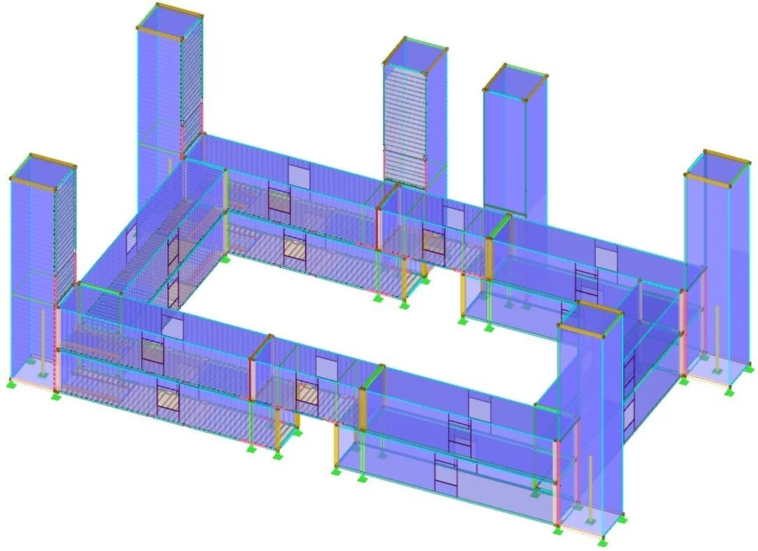 Finite element modelling of Bowser Castle Field Project