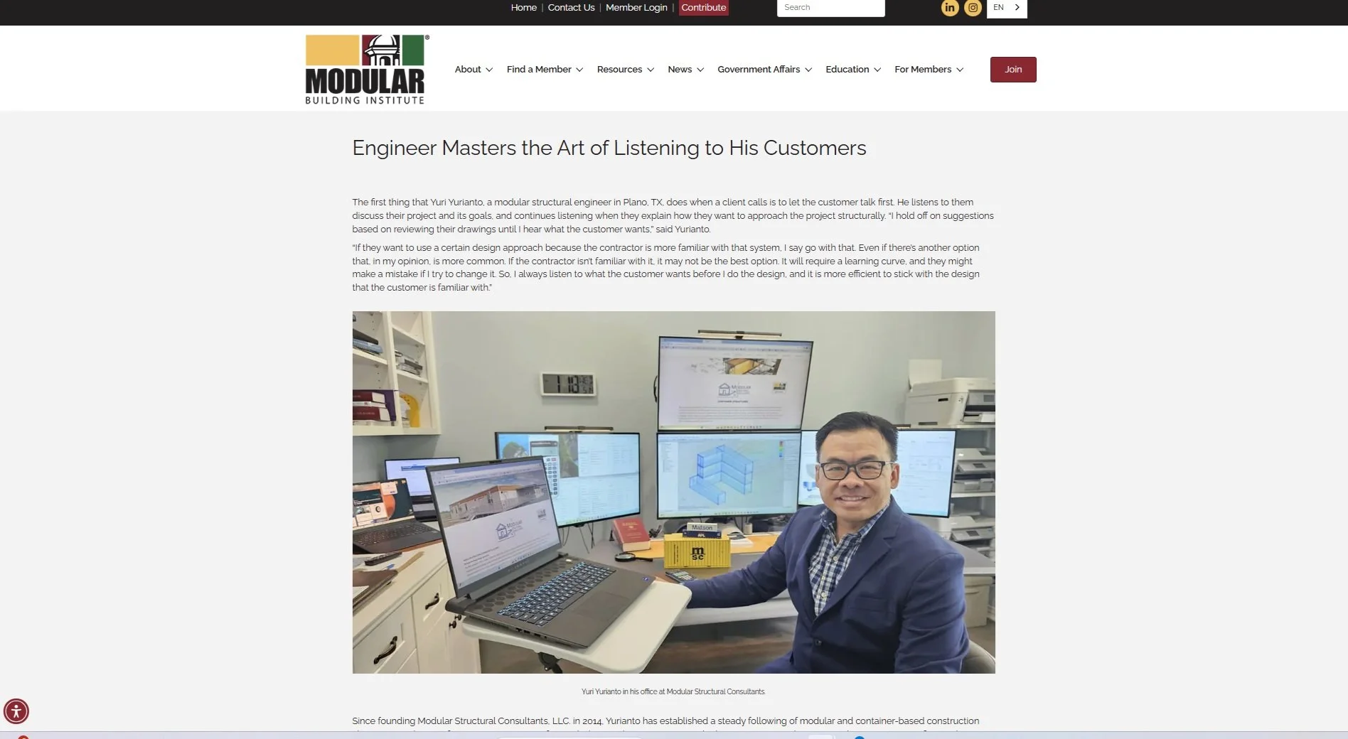 The Discipline of Listening in Modular Structural Engineering