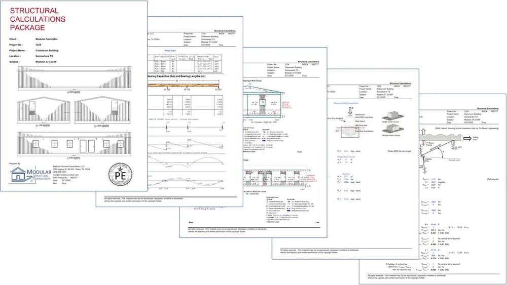 Structural Calculations | Modular Structural Consultants LLC — Modular ...