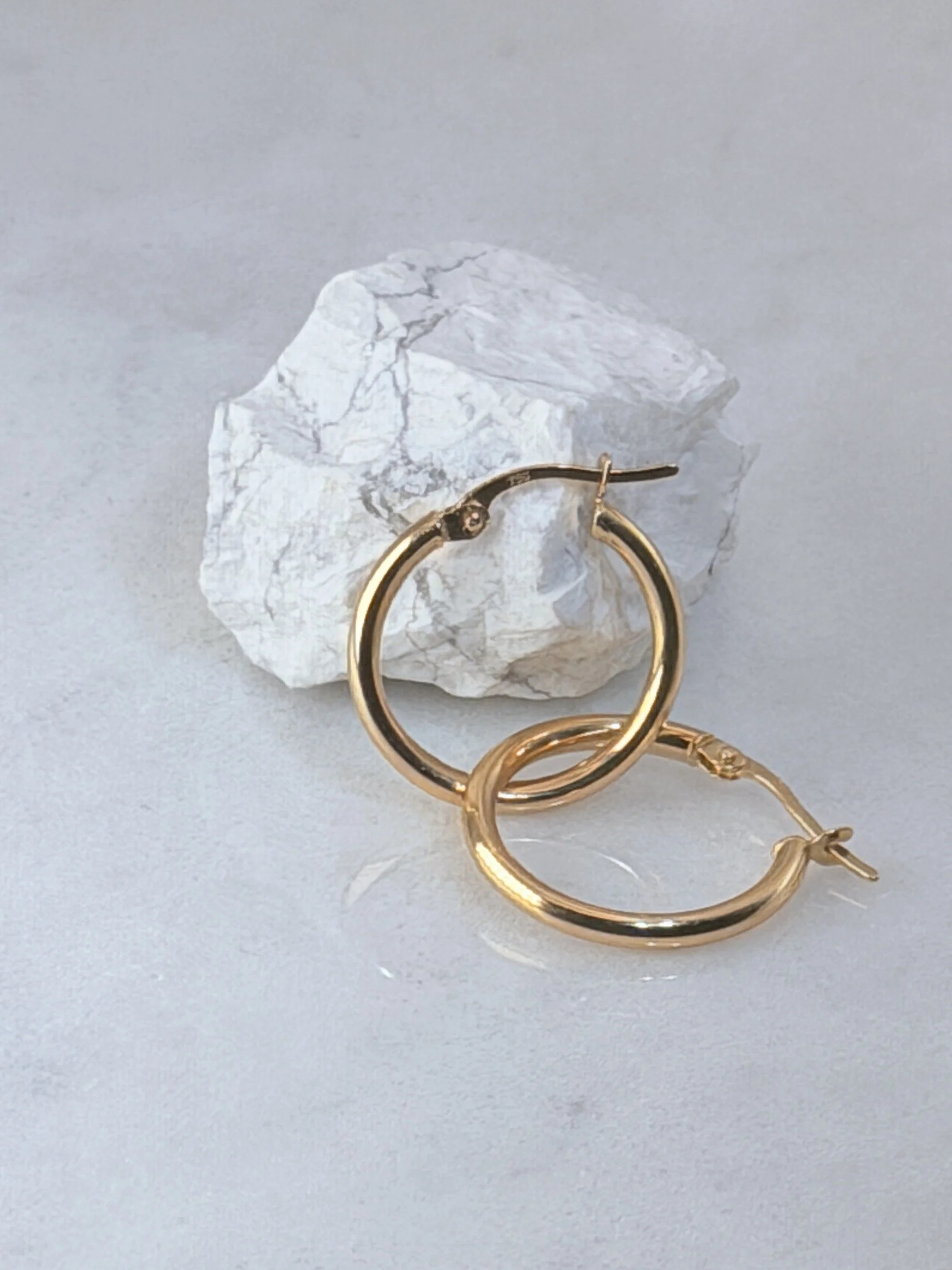 Earring 18k Hoops