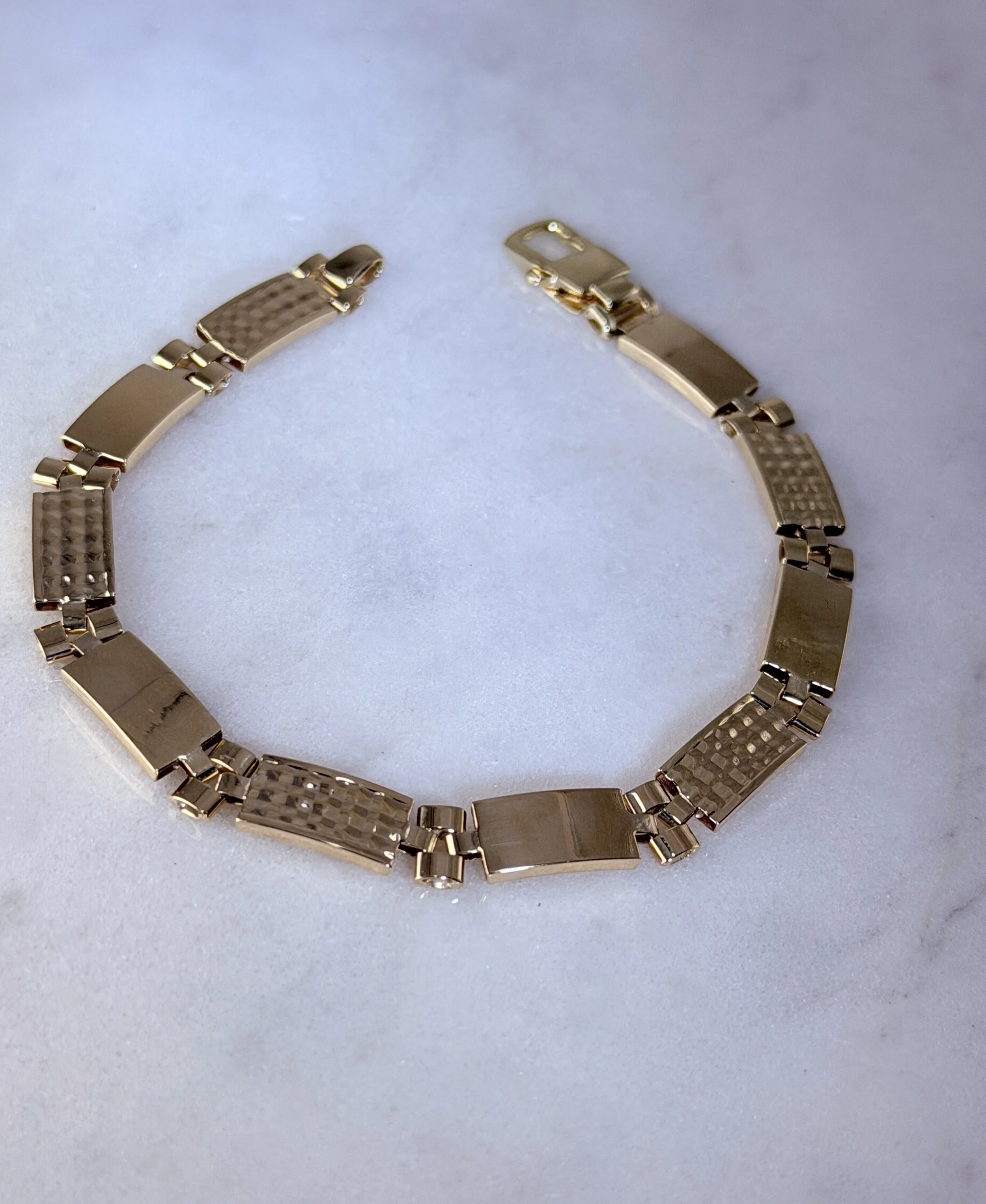 bracelet men fancy italian ttexture $2774 #203 1.JPG