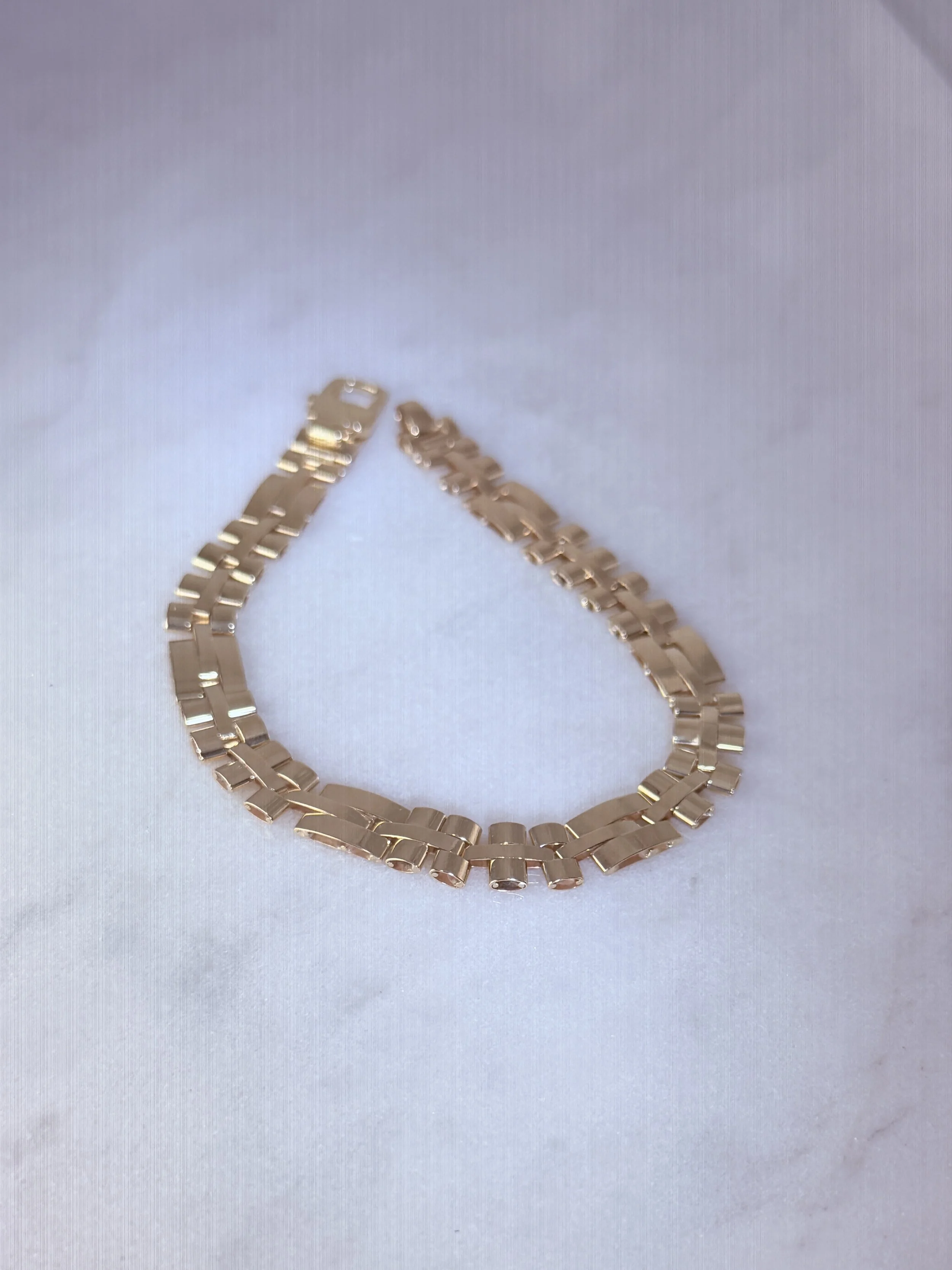 bracelet men fancy itailan rectangular design $3656 #45 3.JPG