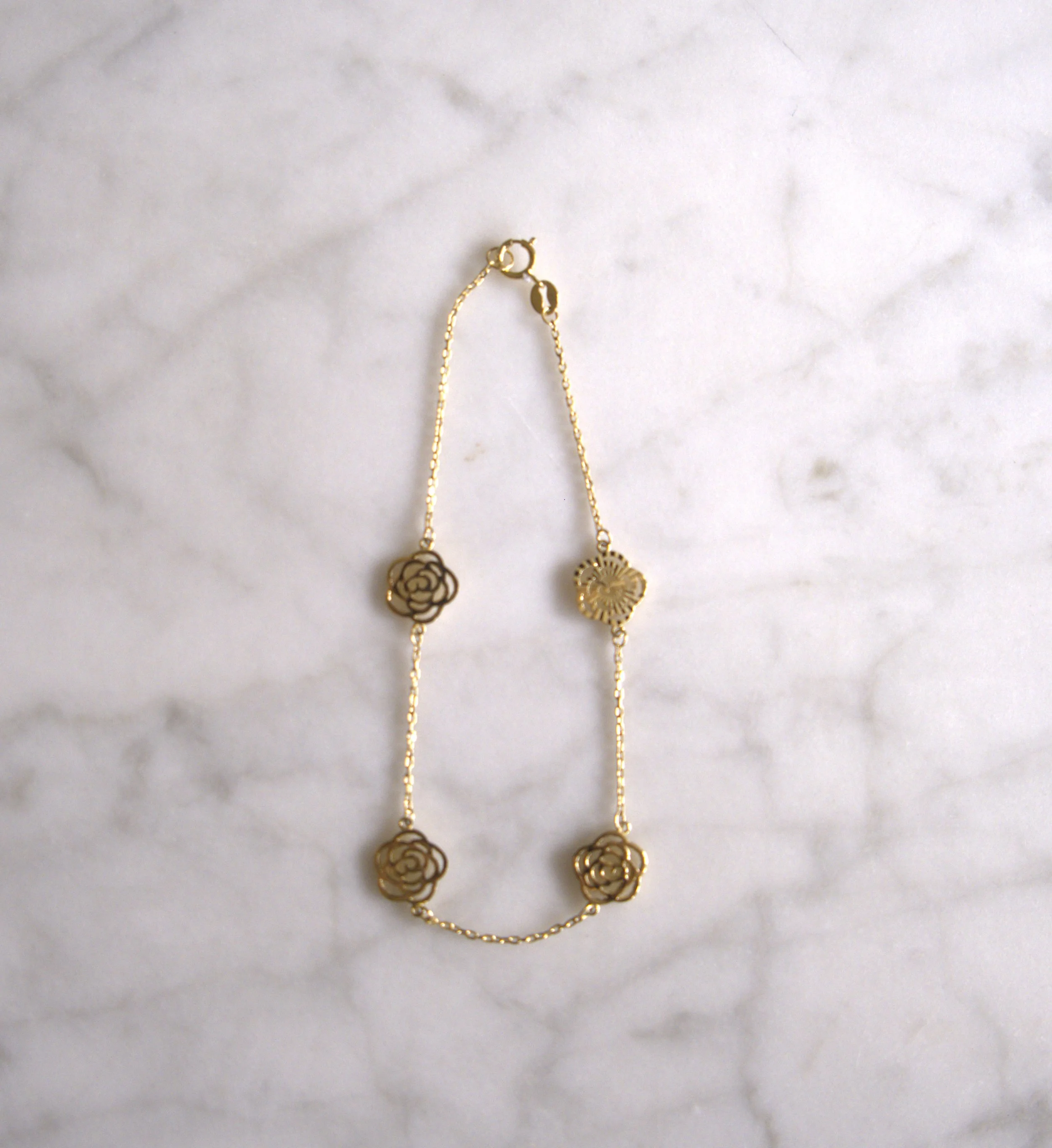 Bracelet Rose yellow gold $416 #31 -1.jpg