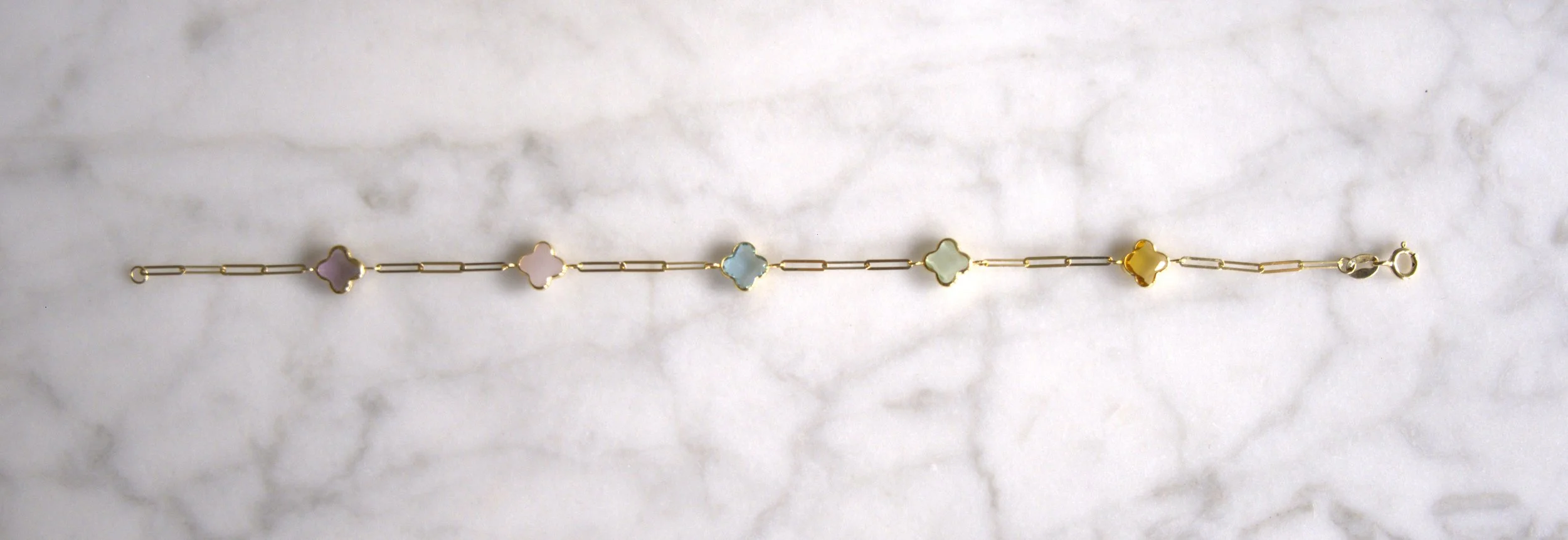 Bracelet multicolor stone $338 #10.jpg